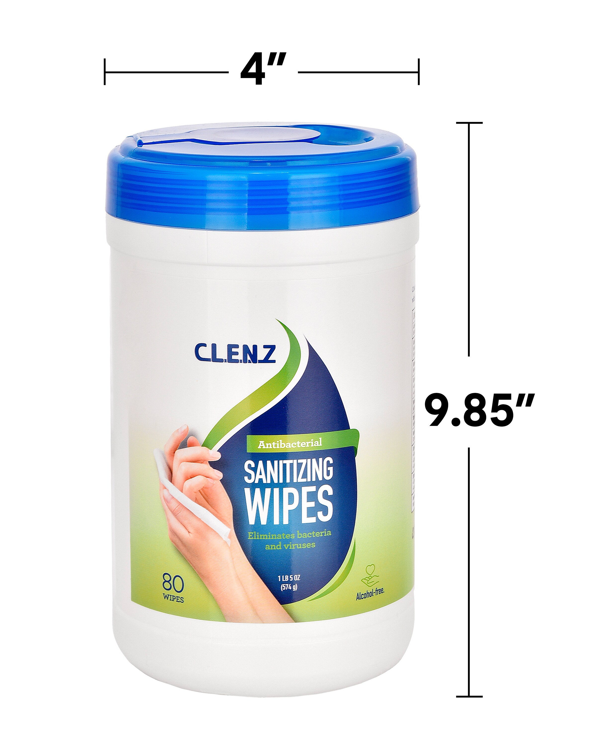 Alpine Industries C-US-WIPES-80-10P All-Purpose-Cleaners - View #8