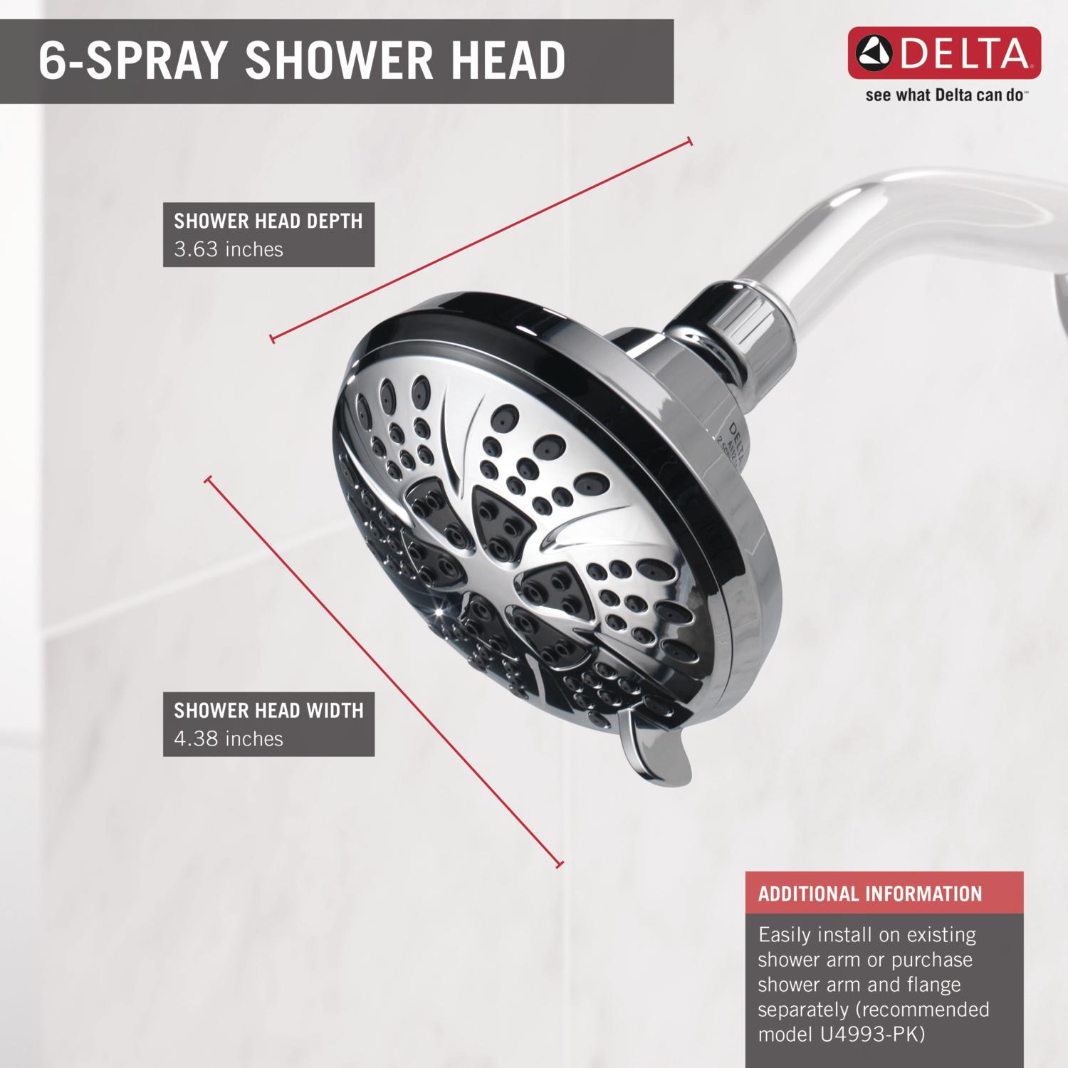 Delta 75661D Fixed-Showerhead - View #3
