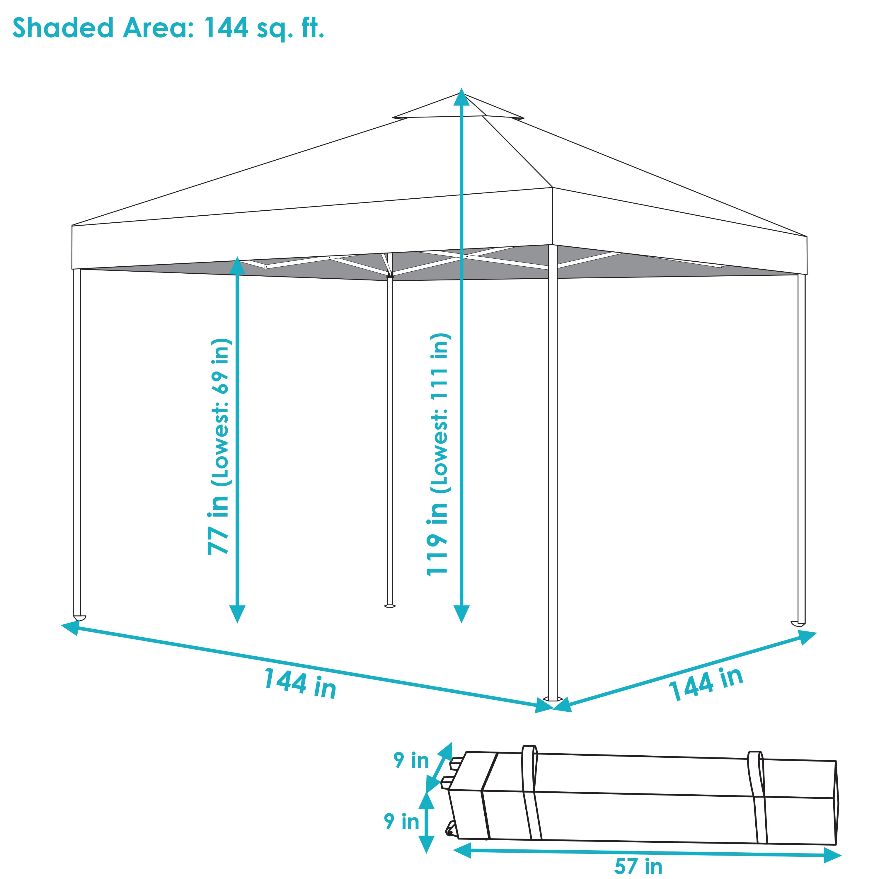 Sunnydaze Decor WUY-946 Canopies-Sl - View #8