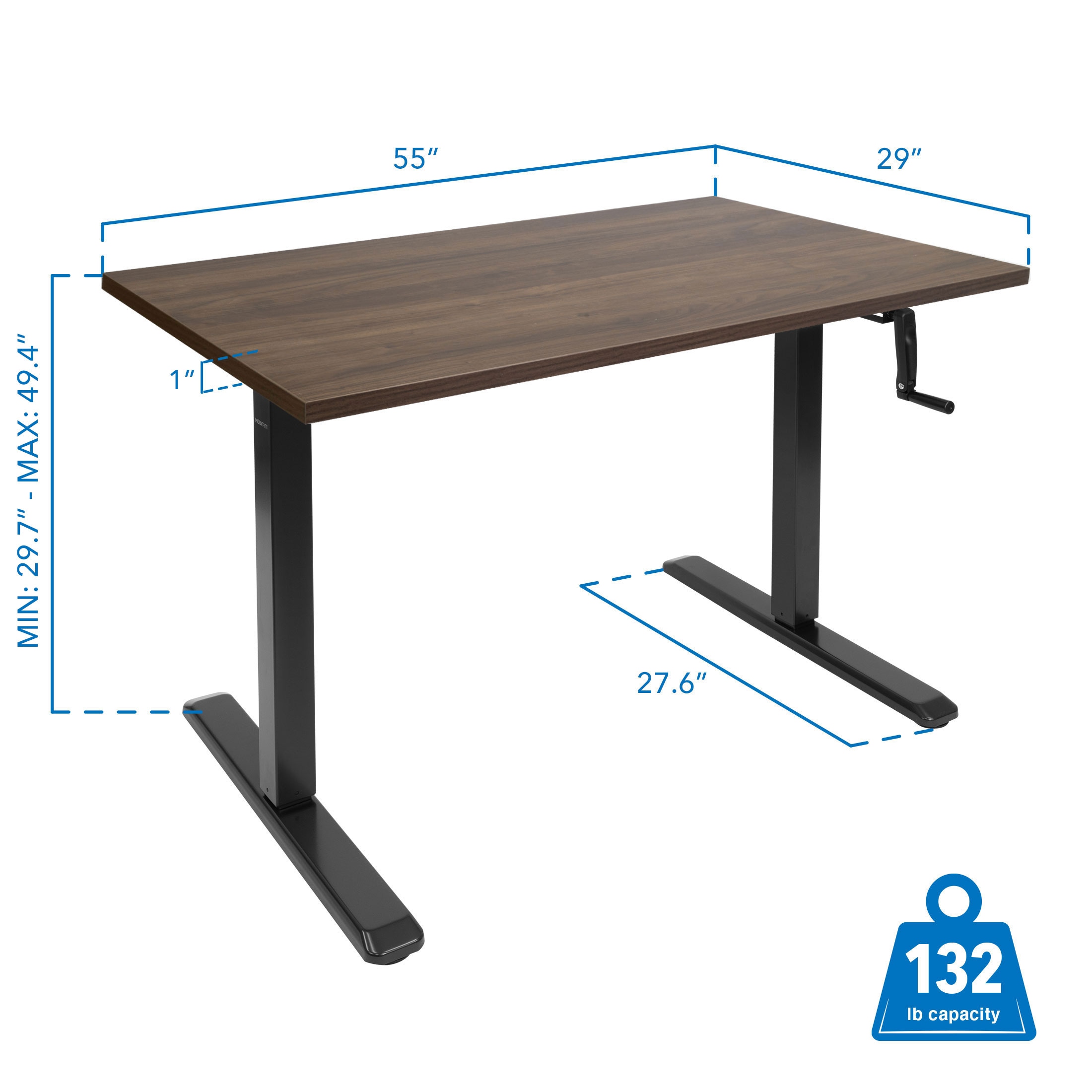 Mount-It! MI-7702 Wood-Table-Tops - View #8
