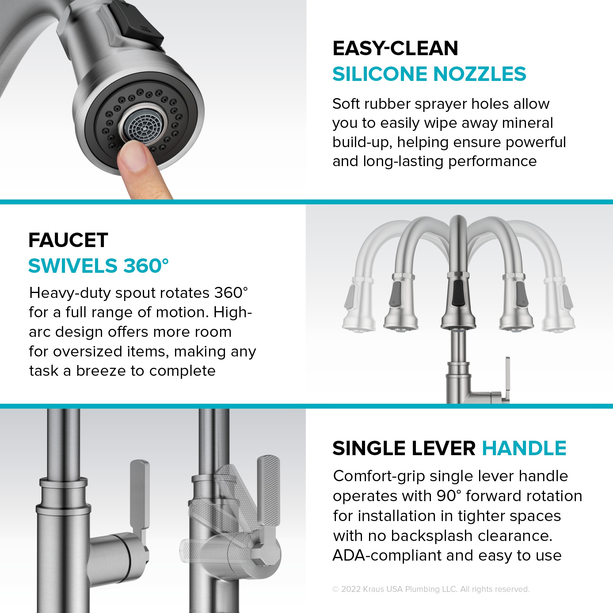 Kraus KPF-4101SFSB Kitchen-Faucets - View #11
