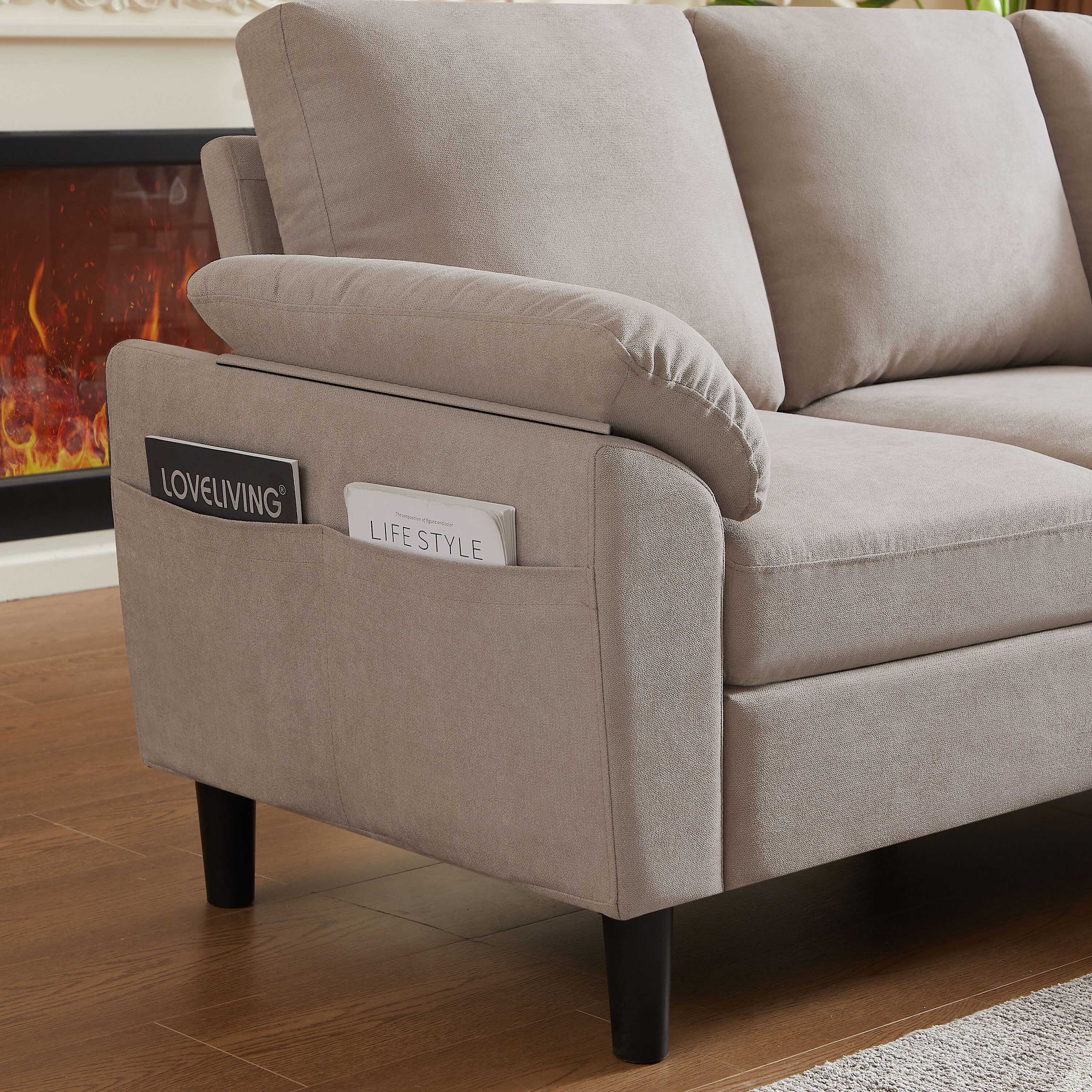 Jarenie YMX33BE Sofas-Loveseats - View #5