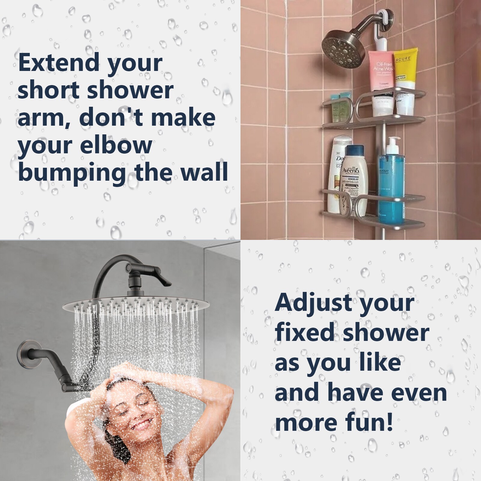 UCLIMAA UCPAUL00431ORB Fixed-Showerhead - View #4