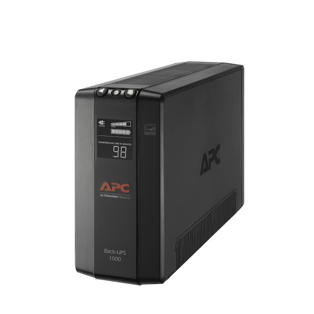 APC 8-Outlet 1103 Joules 600-Watt 1000Va Indoor USB & AC Surge Protector with Battery Backup in the Surge Protectors department Lowes.com