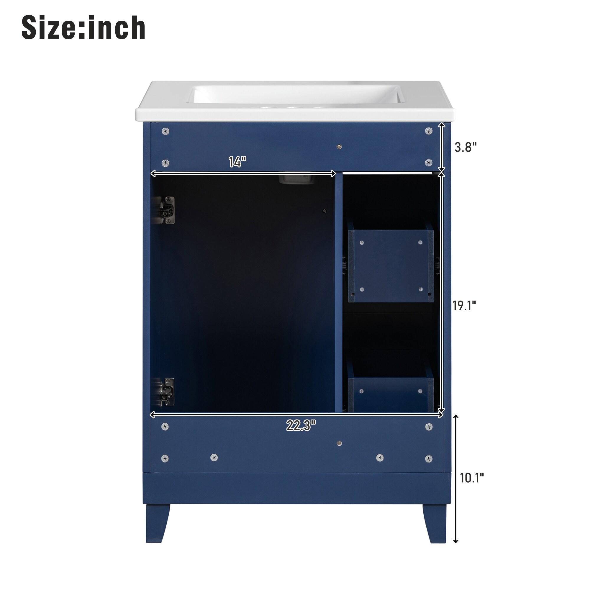 BEARSOLIM DJYC-WF532034AAC Bath-Vanity-Combo - View #8