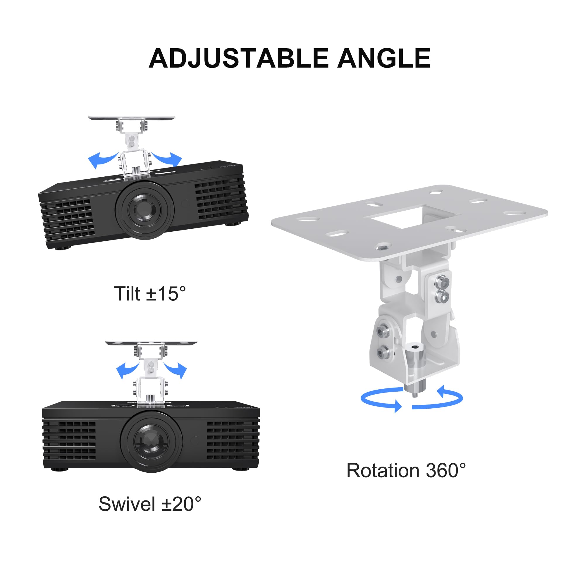 Ahfiwaso LAH0731H105 Projector-Mounts - View #2