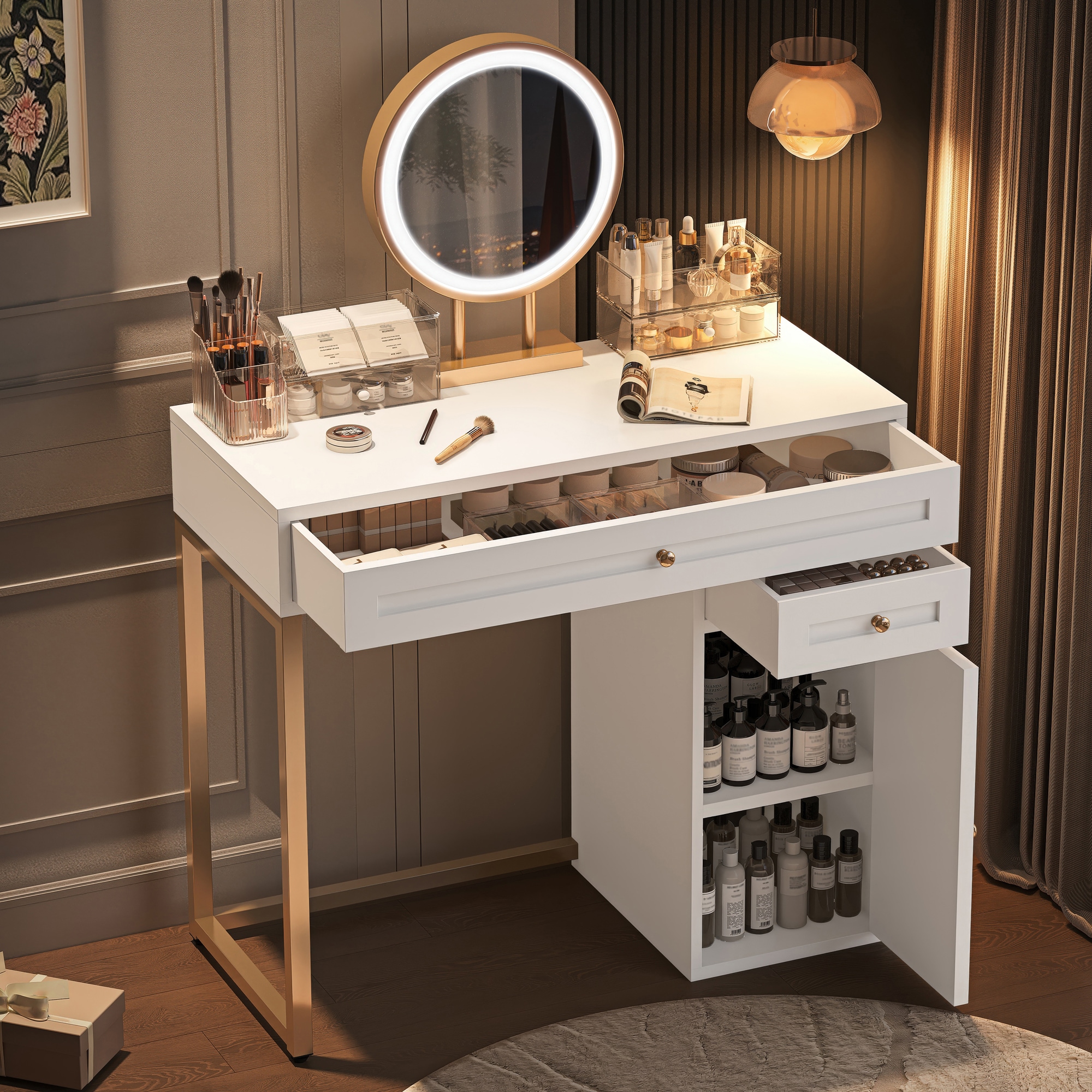 ModernLuxe N704P210486K Bedroom-Vanities - View #3
