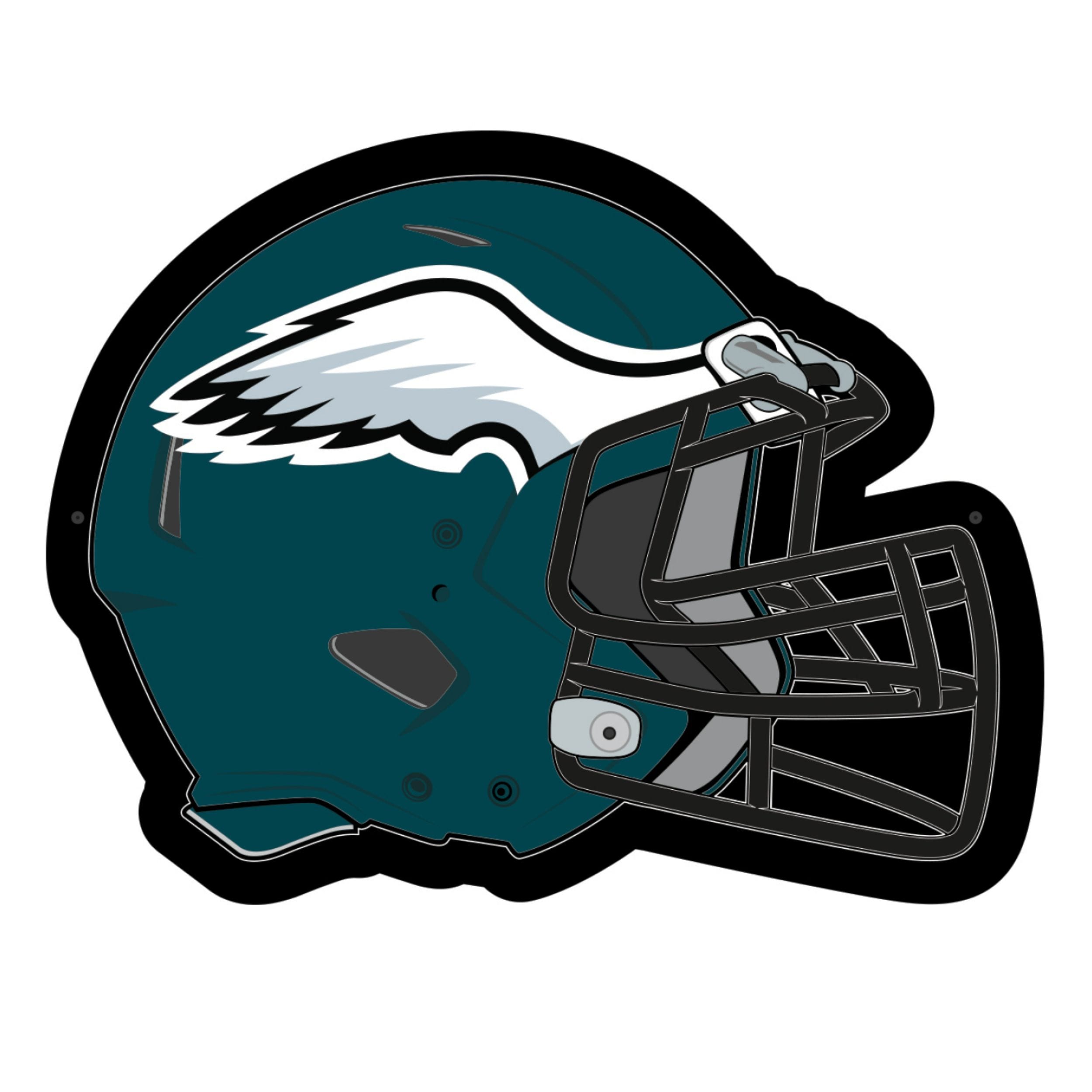 Evergreen Philadelphia Eagles NFL Football Helmet Edgelite LED Decor in ...