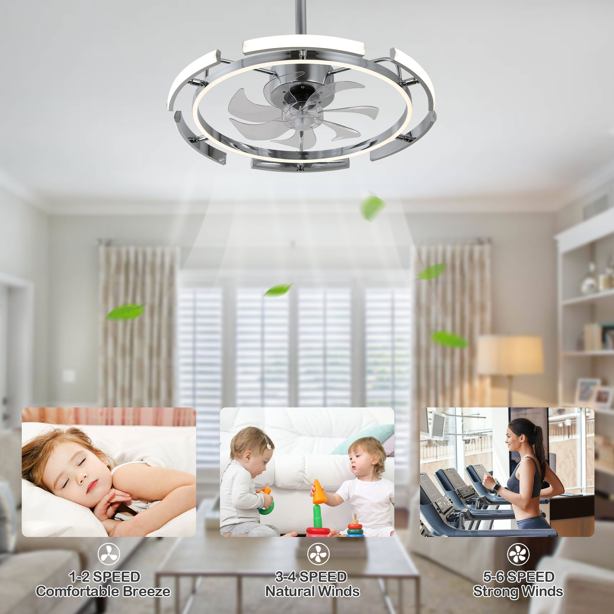 Bella Depot DCFS2403-C Ceiling-Fans - View #6