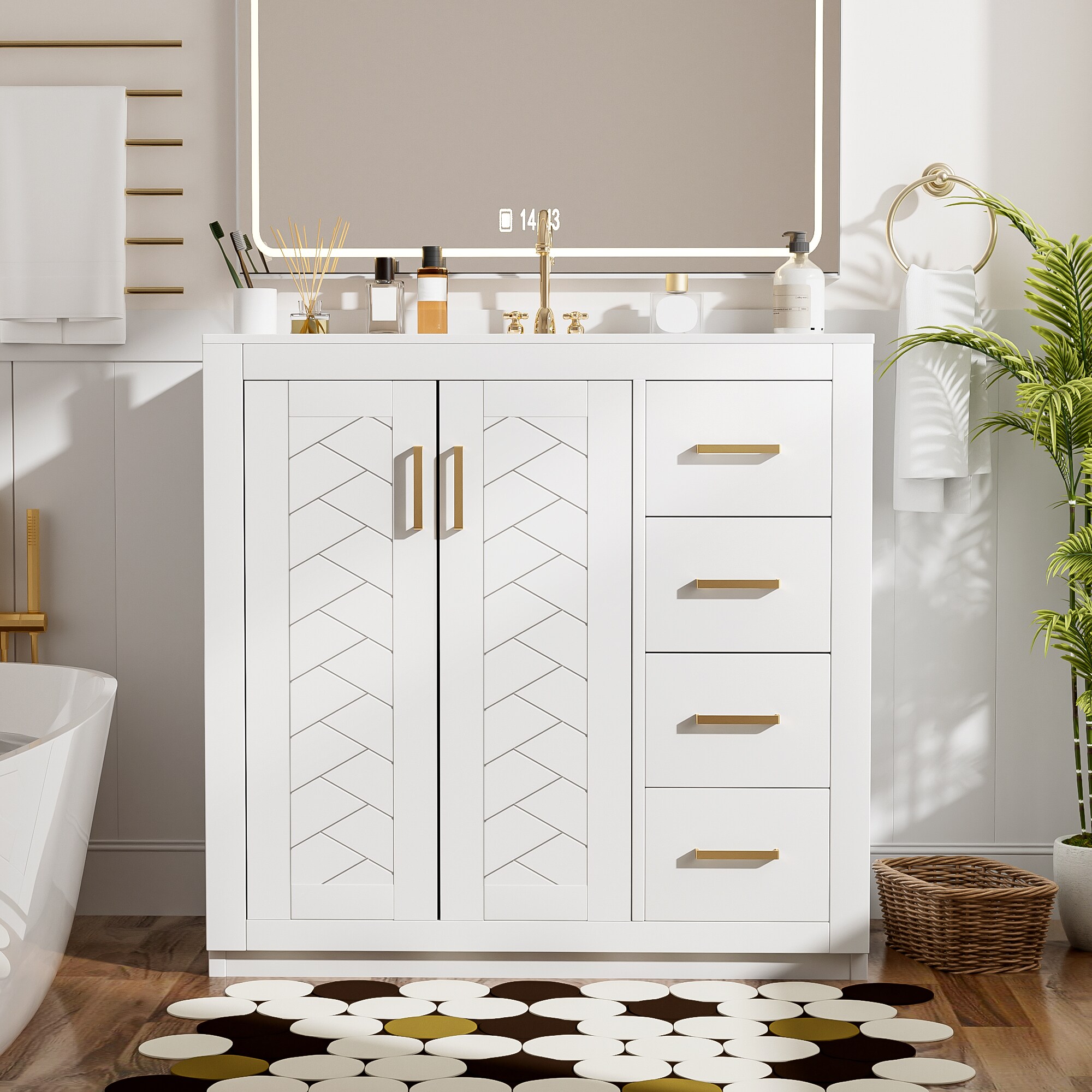 Tinyhomie LW-WEM-2848 Bath-Vanity-Combo - View #2