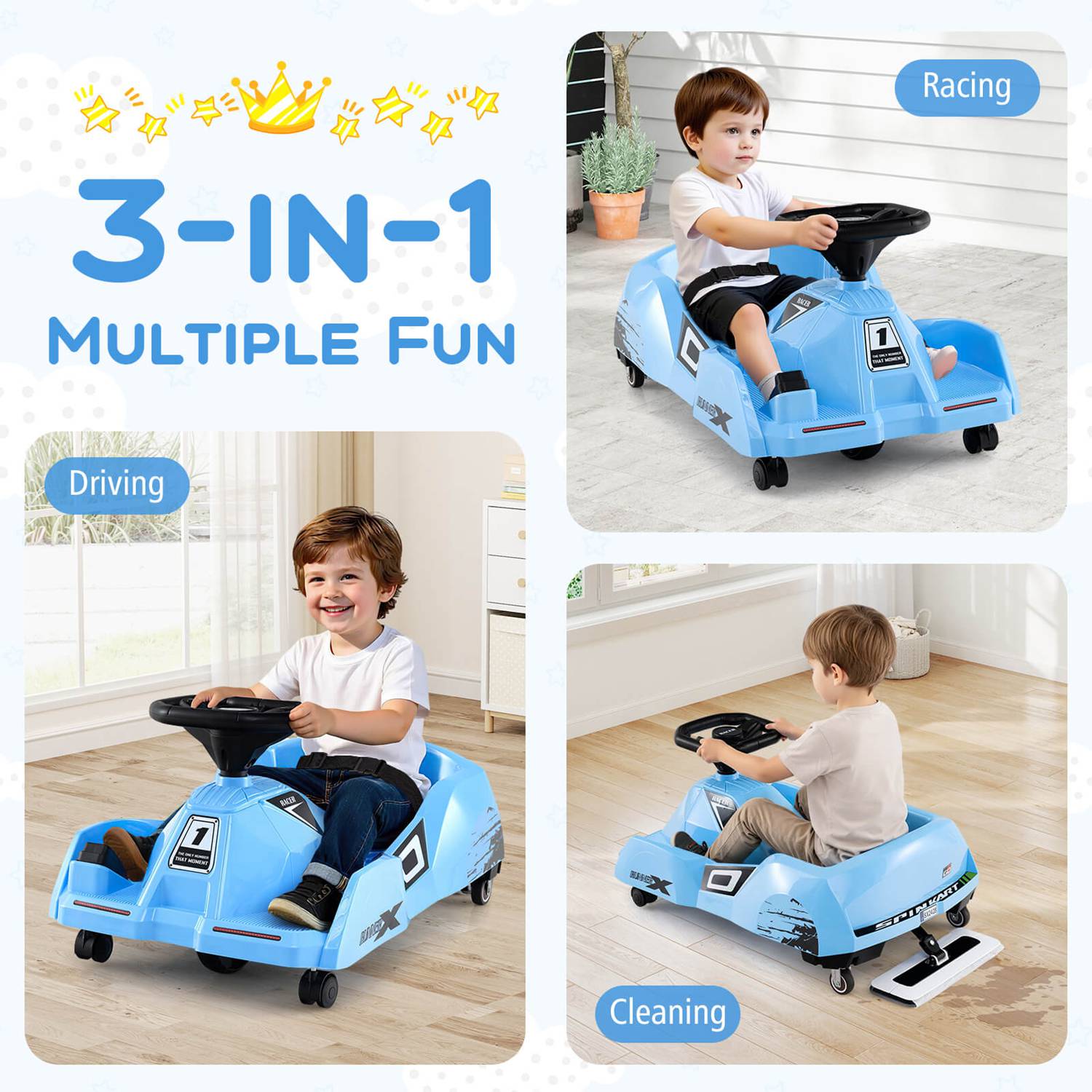 Costway CSHY001596 Play-Toys - View #4
