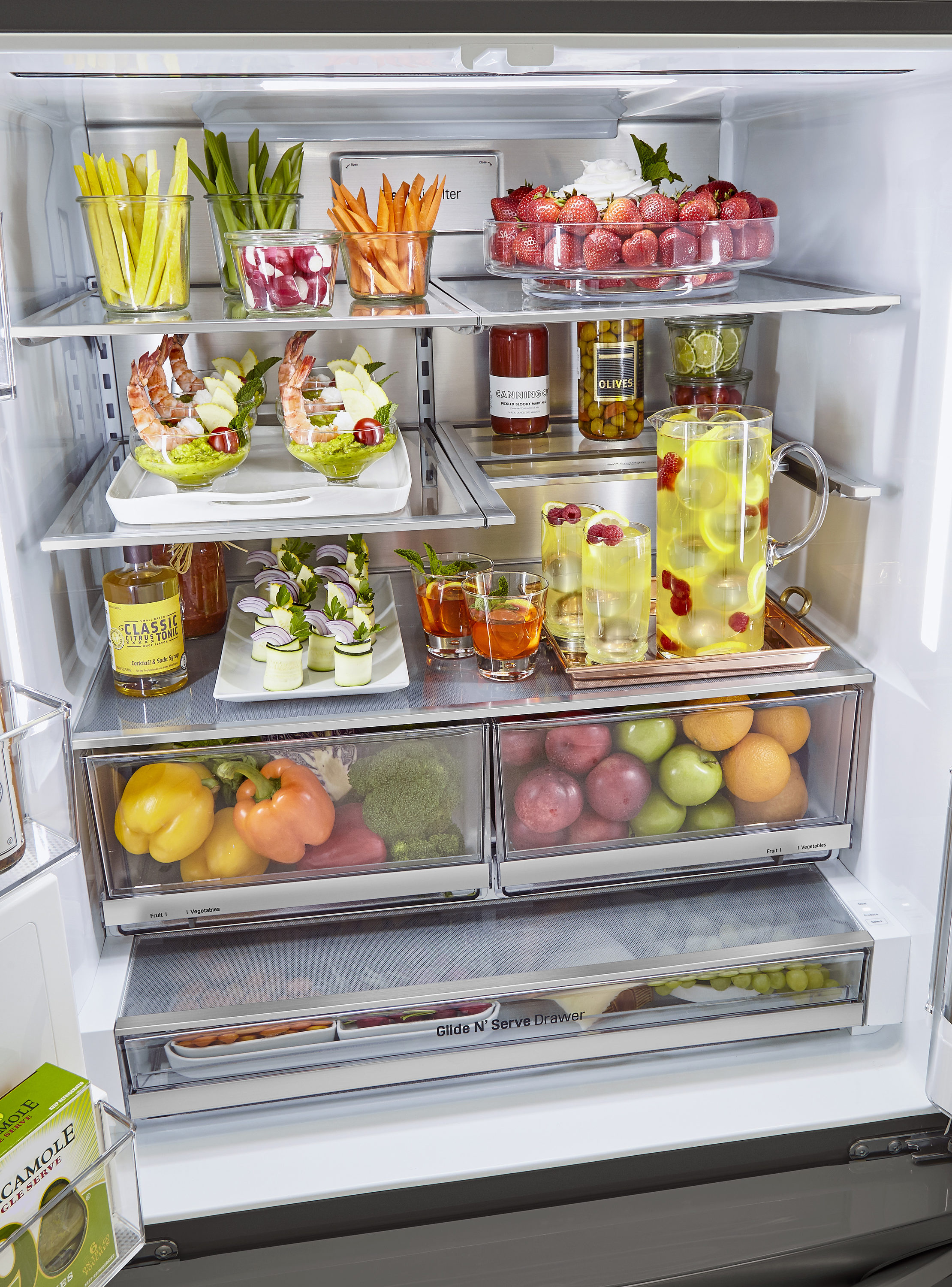 LG Craft Ice Smart Wi-Fi Enabled 29.7-cu ft French Door Refrigerator ...