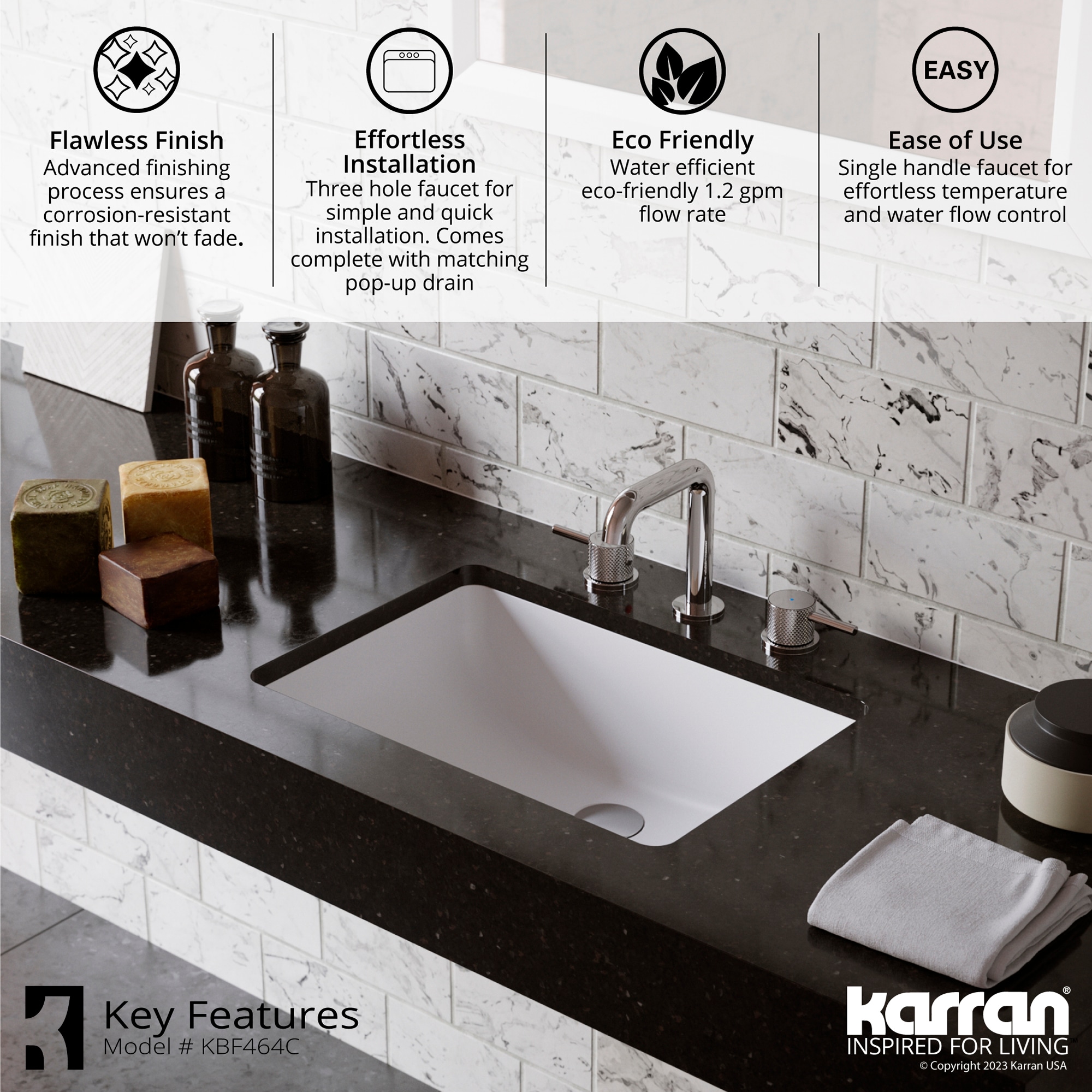Karran KBF464C Lavatory-Faucets - View #6