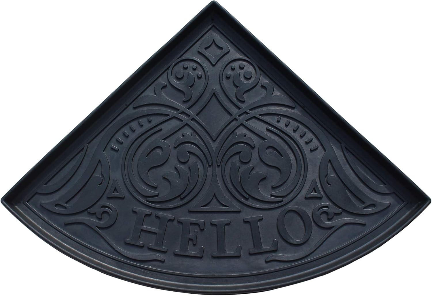 A1 Home Collections - A1HC Heavy Duty Flexible and Durable Rubber Hello Triangle Multi-Purpose Bo...