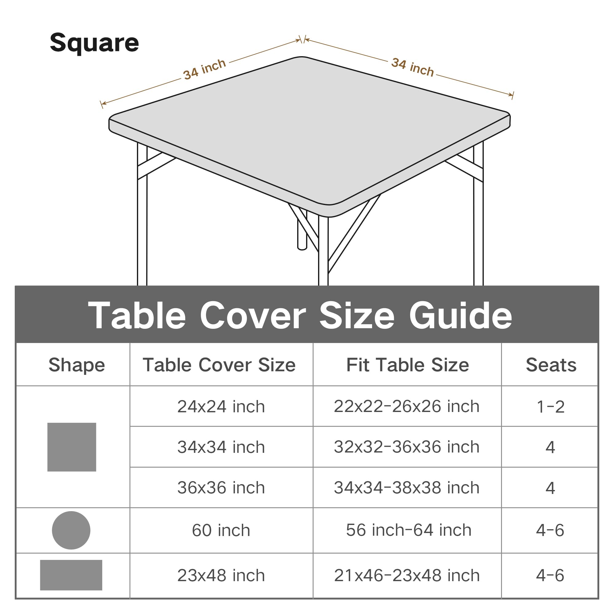 Phewnyzo LPW0615W002 Table-Covers - View #6