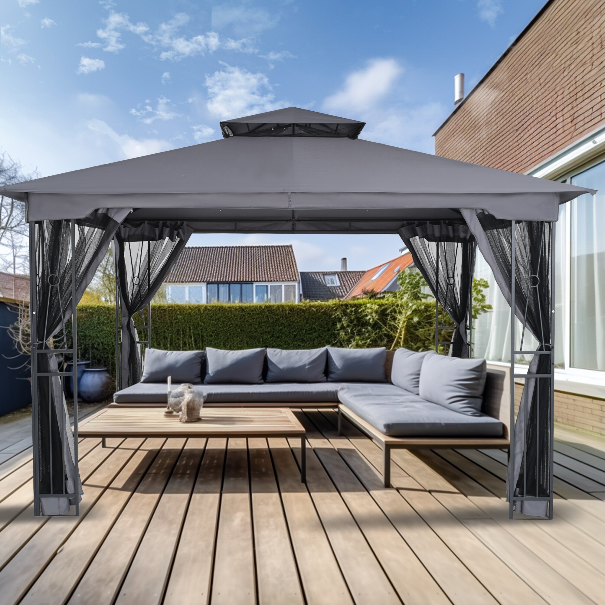  CP-ZPTY-H-WL2 Wood-Resin-Gazebos - View #7