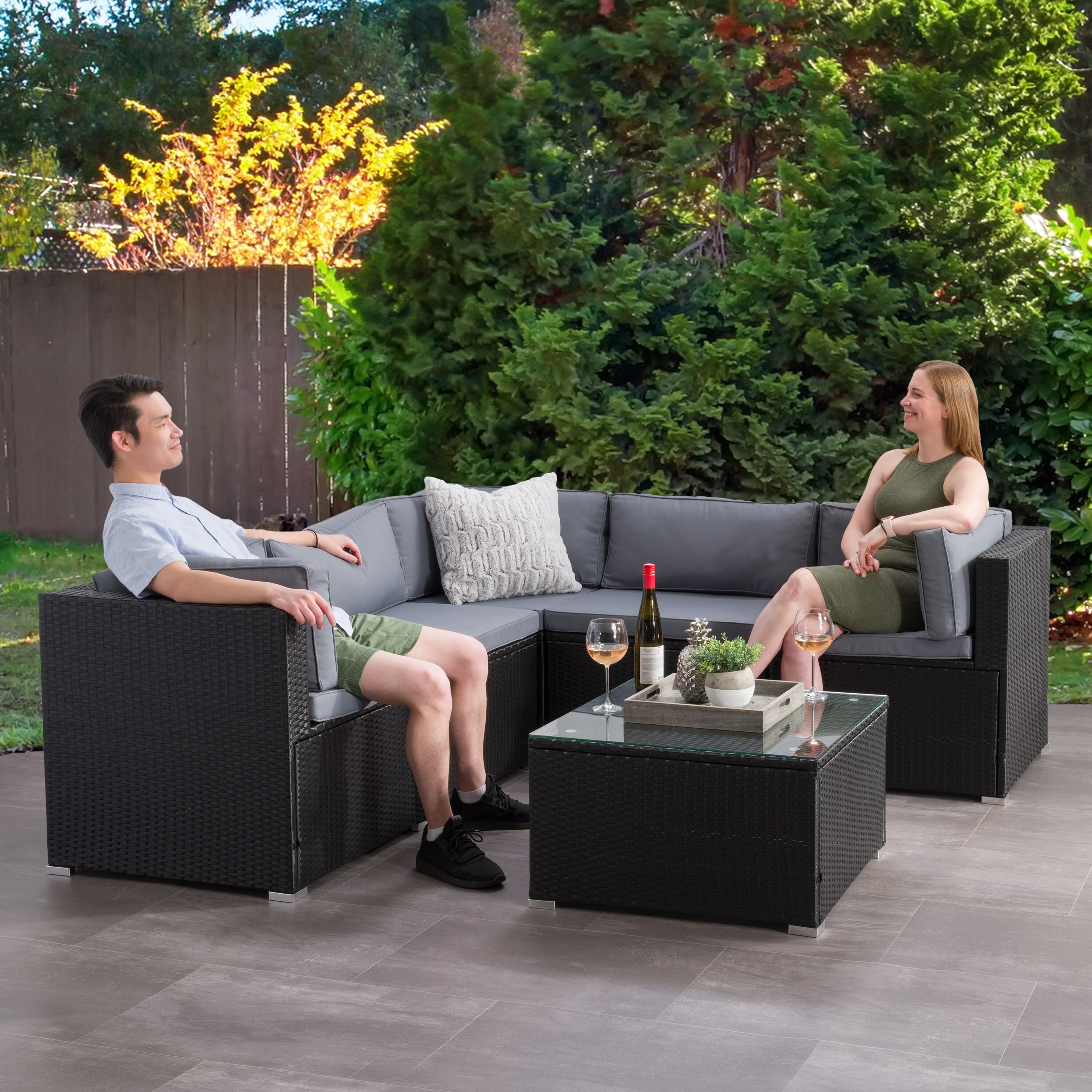 CorLiving PRK-400-Z3 Patio-Conversation-Sets - View #2