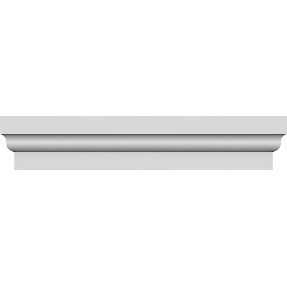 Ekena Millwork CRH06X80ST 82.5-in W x 5.5-in L Urethane Crosshead