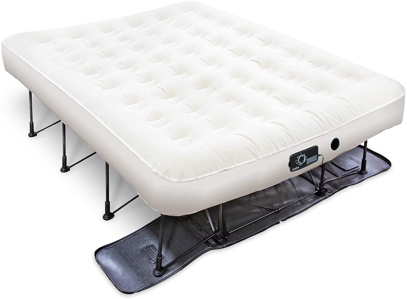 Ivation EZ-Bed Queen Size Double High Air Mattress with Internal Pump -  Waterproof PVC Material - Self-Deploying Frame - Compact & Comfortable in  the Air Mattresses department at