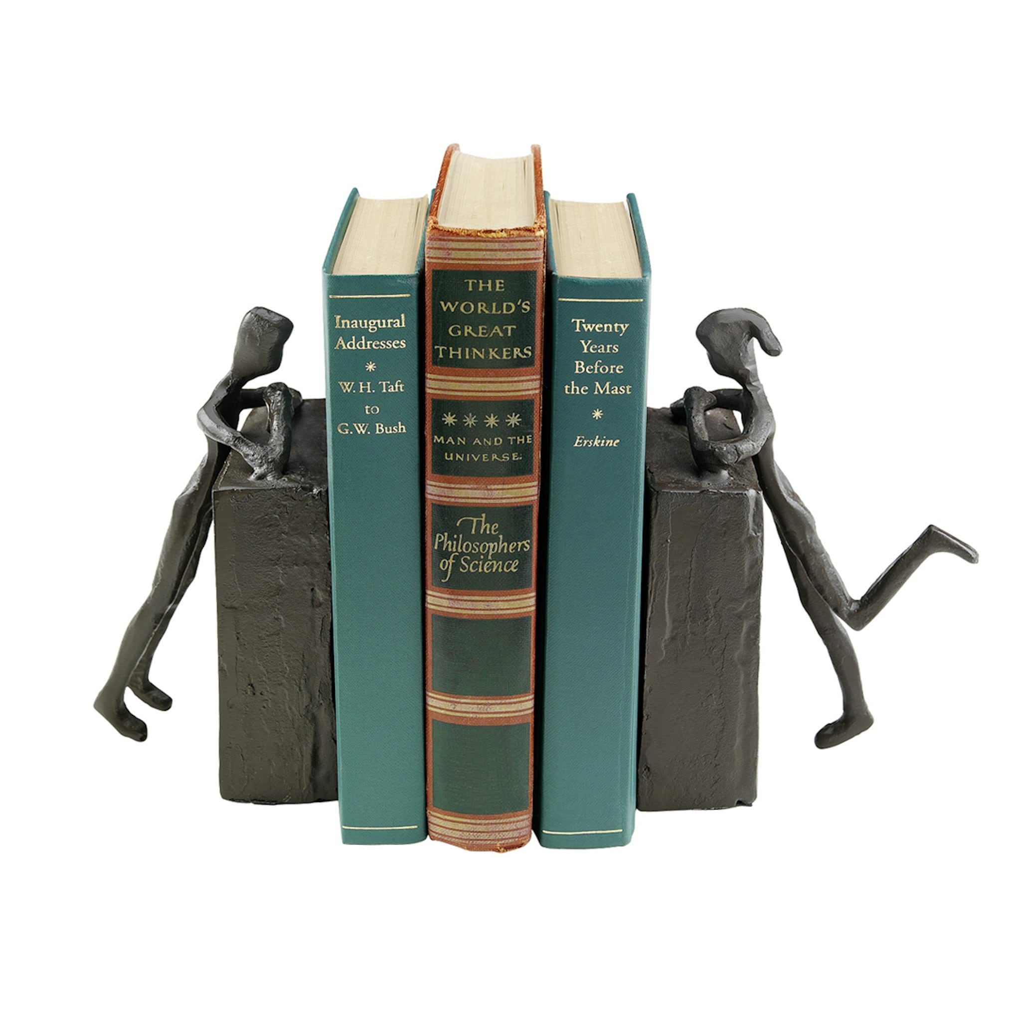 Design Toscano QH08125 Gray Resin Casual Decorative bookends