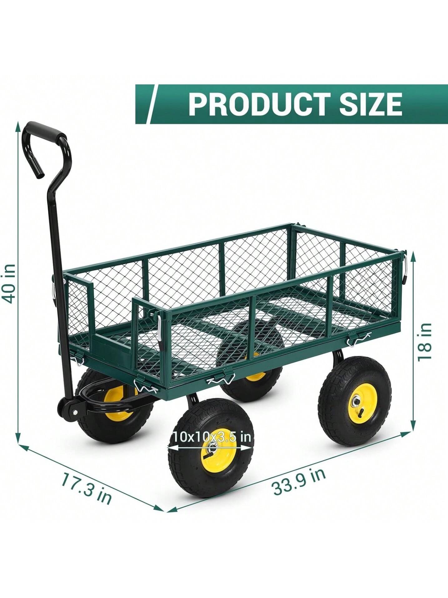 Qeetex BY-PPG-33ES6TY5 Yard-Carts - View #2