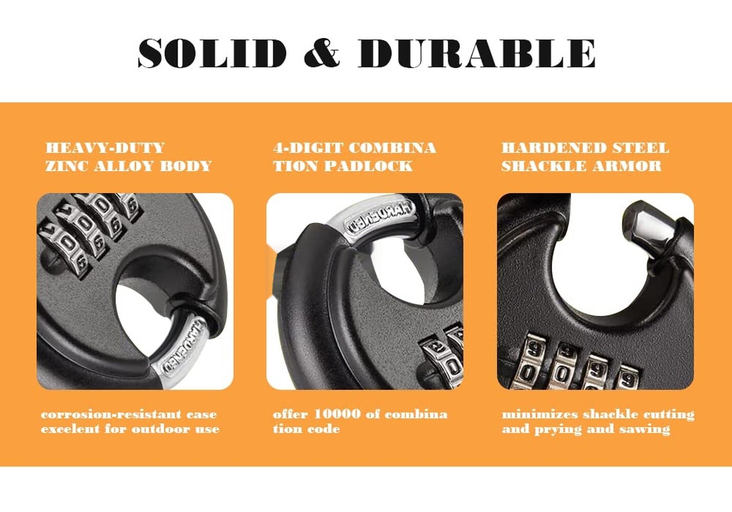 DYRCJ LDY0826Y0397 Padlocks-Locks-Cables - View #4