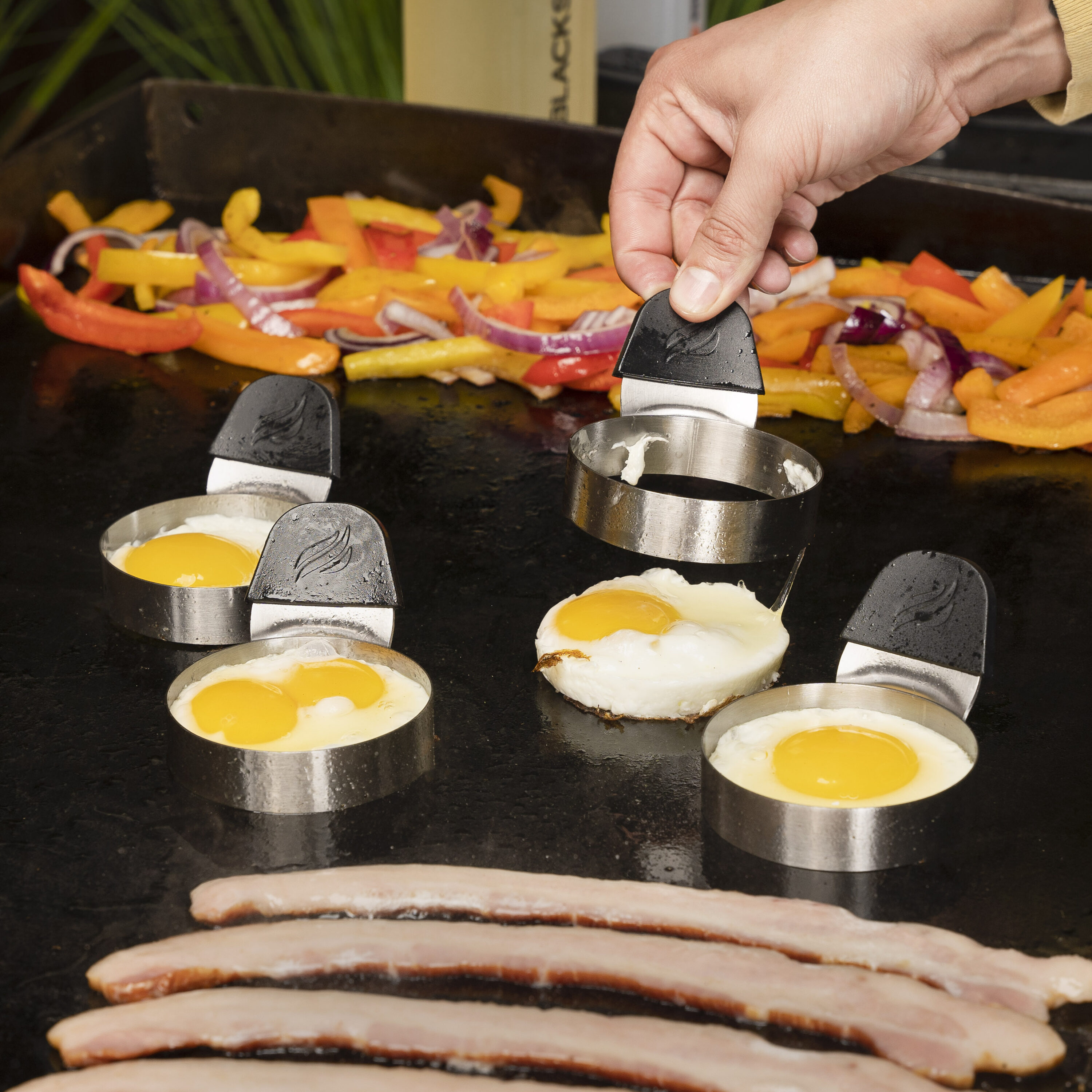 Blackstone Culinary 8-Piece Stainless Steel Breakfast Tool Set in