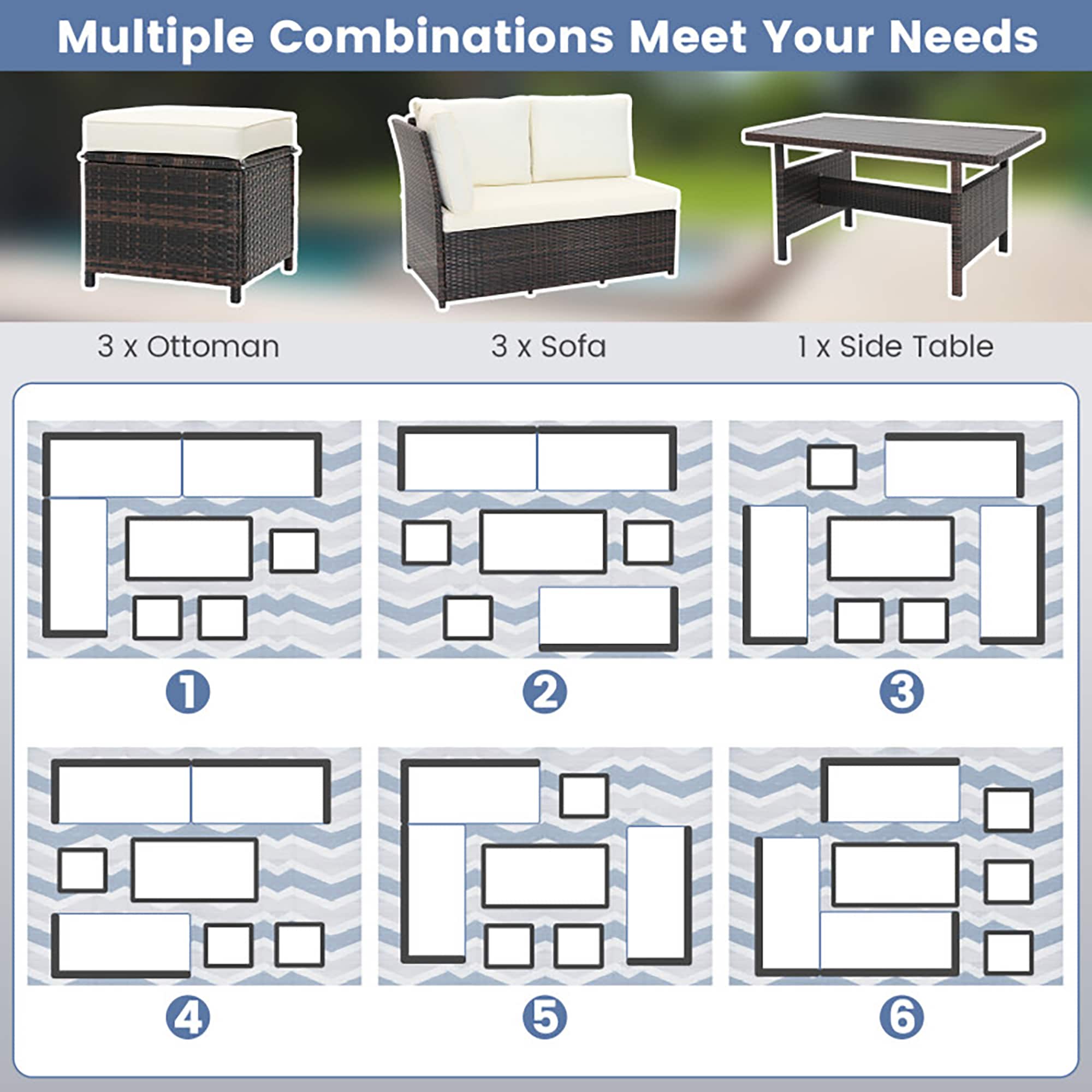 CASAINC JST00000201 Patio-Conversation-Sets - View #6