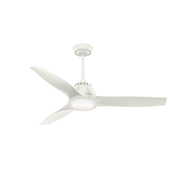 Casablanca Wisp 52 In Fresh White Led, Casablanca Wisp Indoor Ceiling Fan With Led Light And Remote Control
