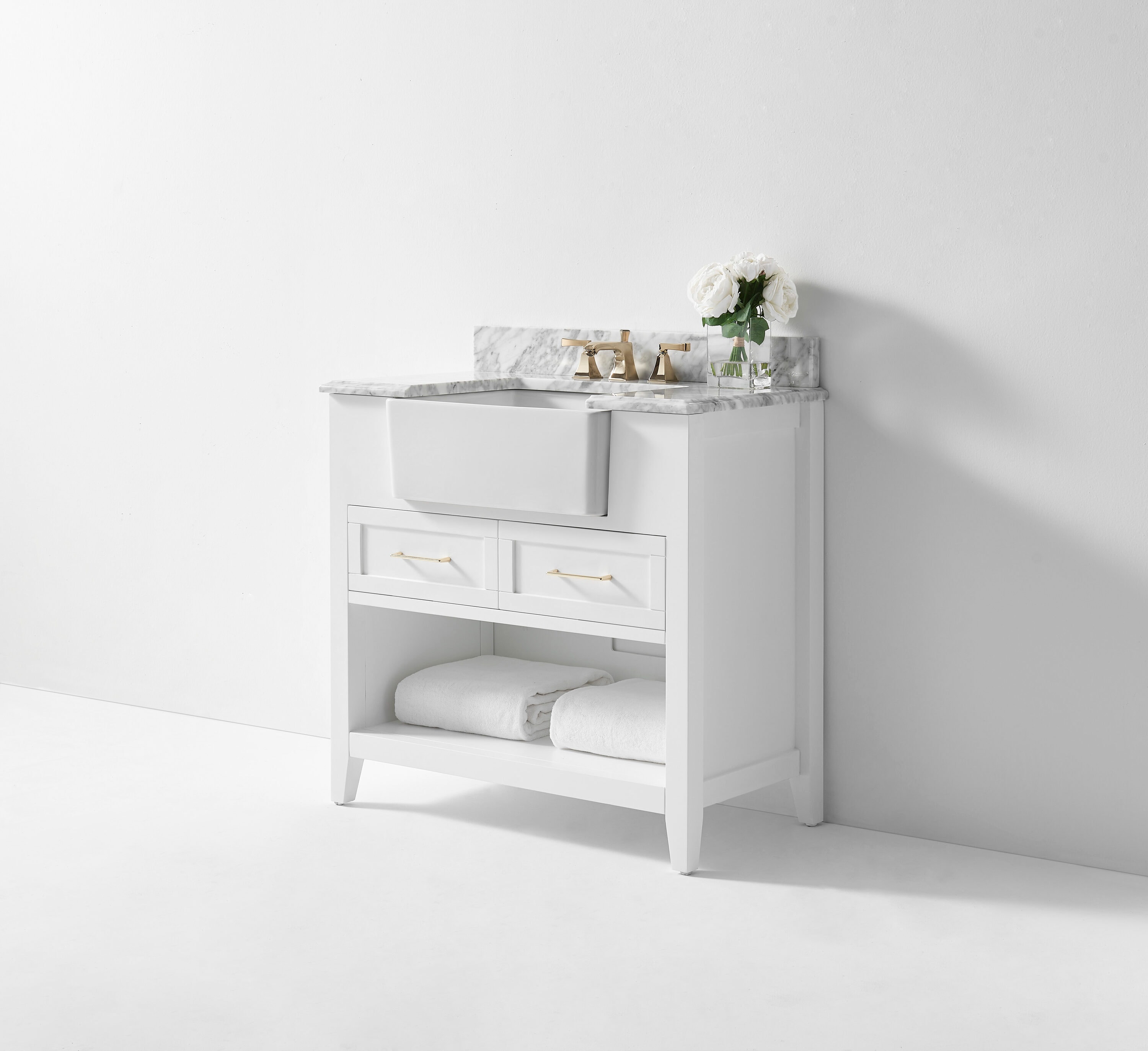Ancerre Designs VTS-HAYLEY-36-W-CW Bath-Vanity-Combo - View #16