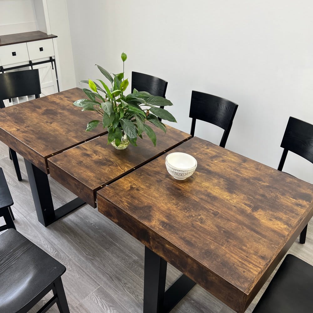 Coolbibila KAI-TABLE-DEEP BROWN Dining-Tables - View #4