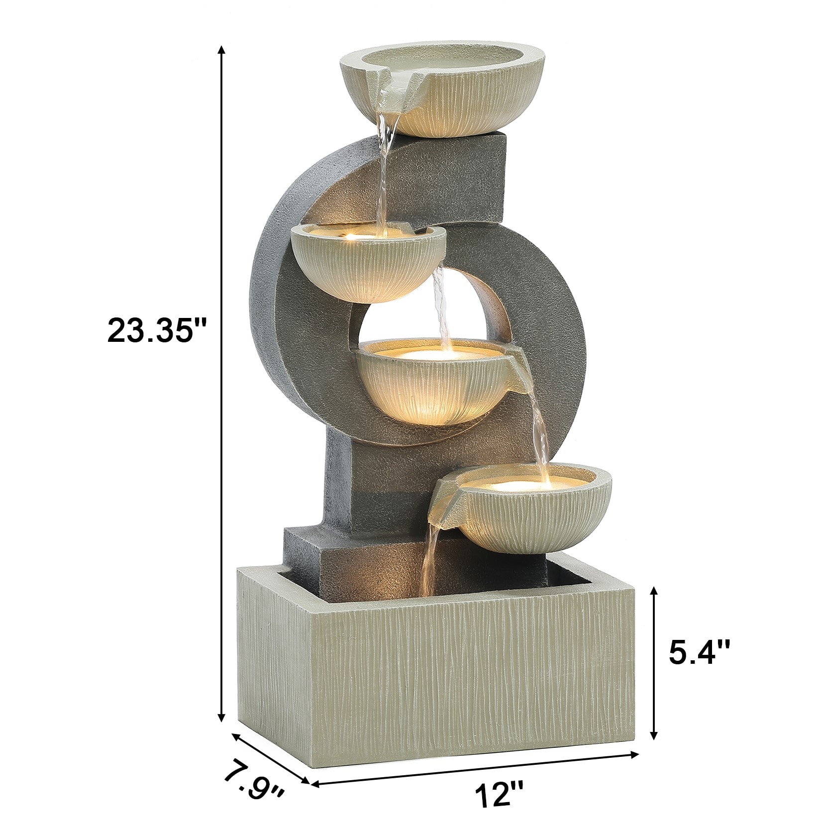 LuxenHome WHF1772 fountains - View #11