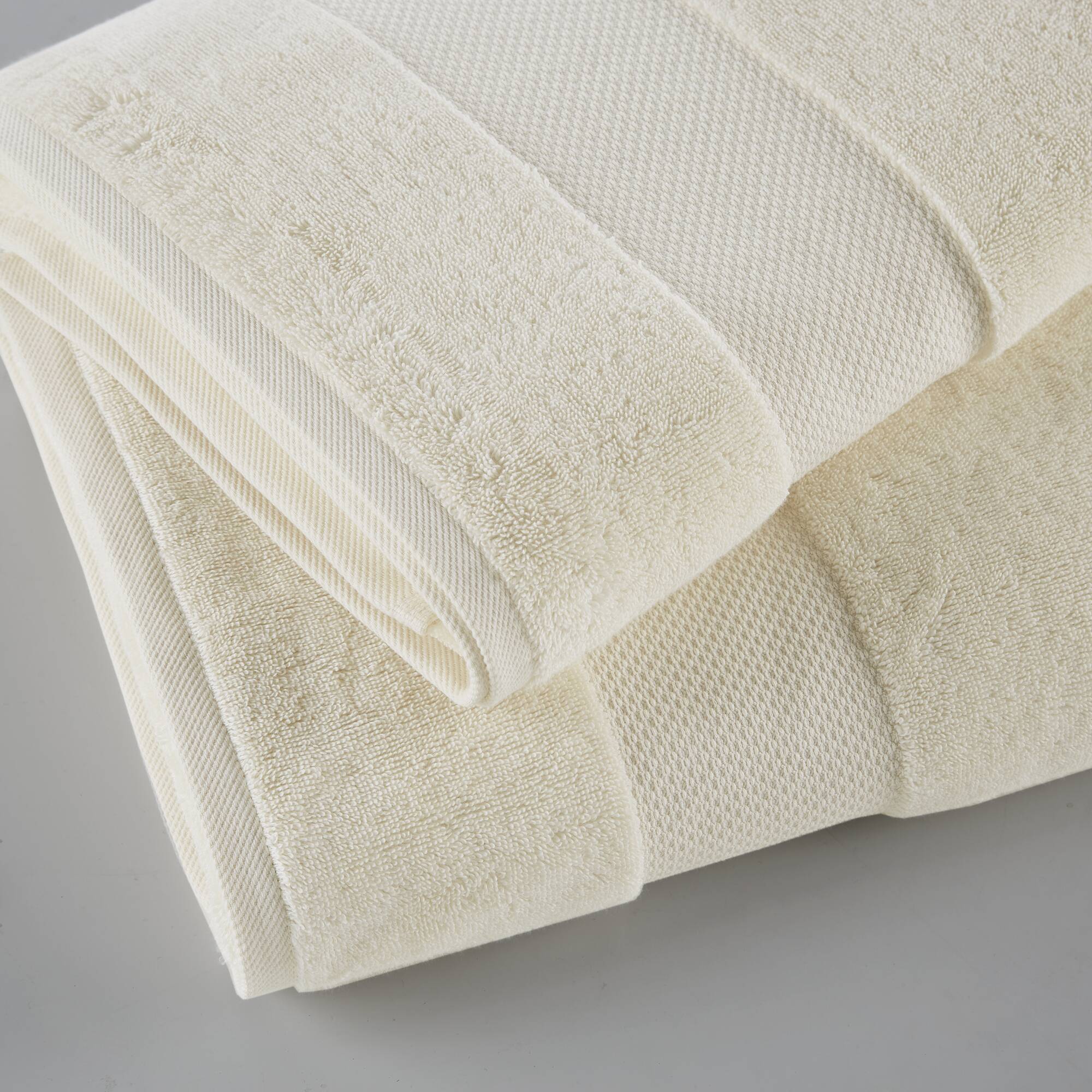 Natural Oversized Turkish Cotton Bath Sheet Set