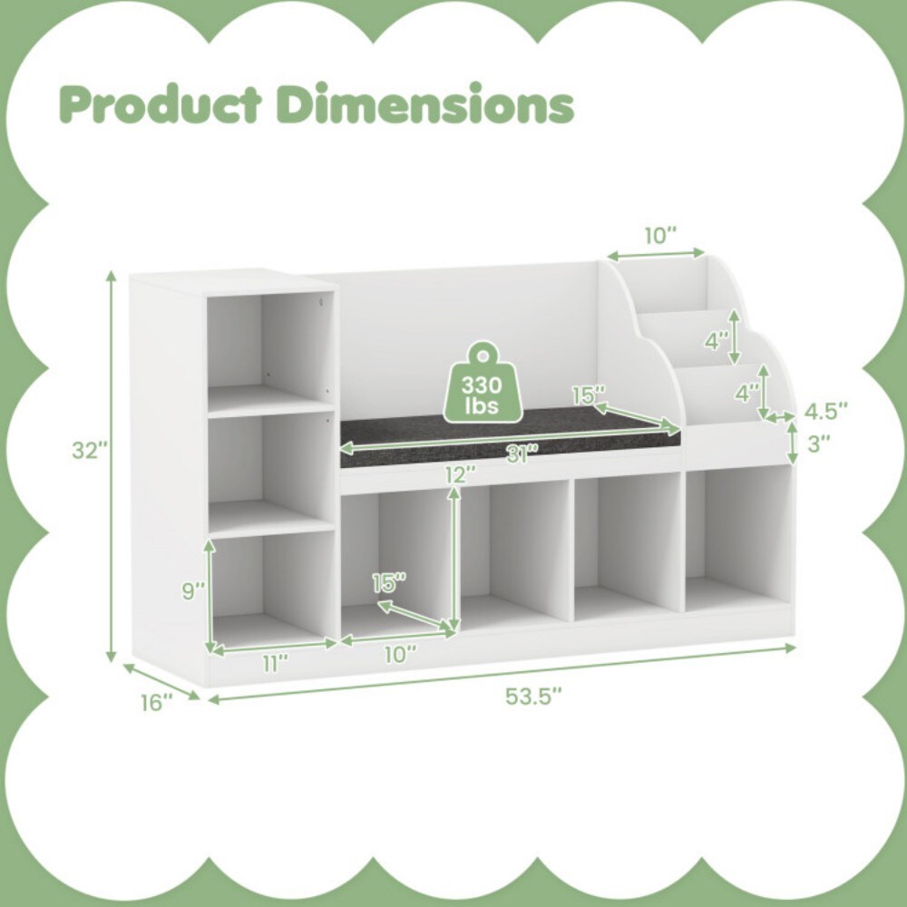 Fenbeli LJMLSFENHY897 Kids-Bookcases - View #3