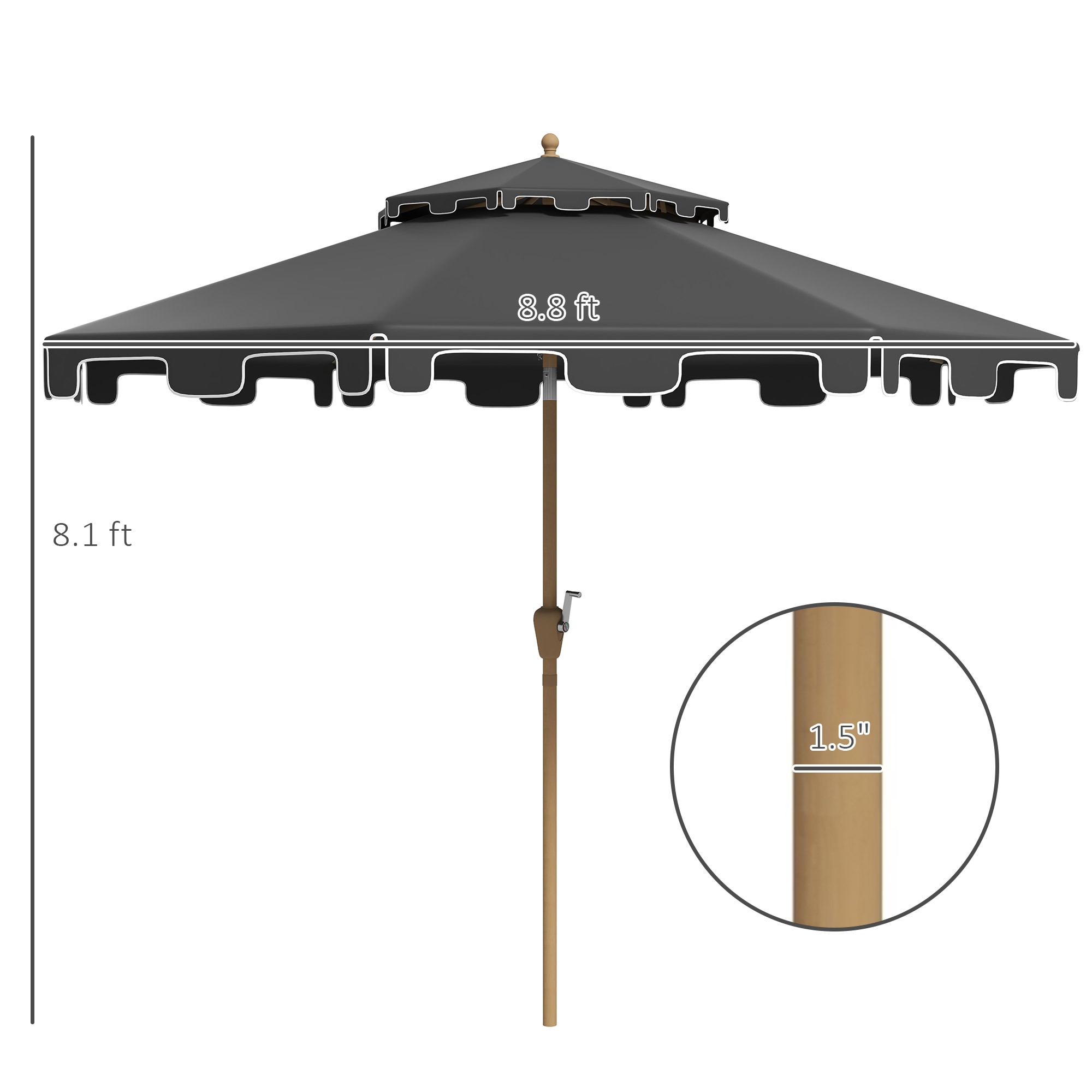 ToolCat BZ2-89-PW Umbrellas-2 - View #5