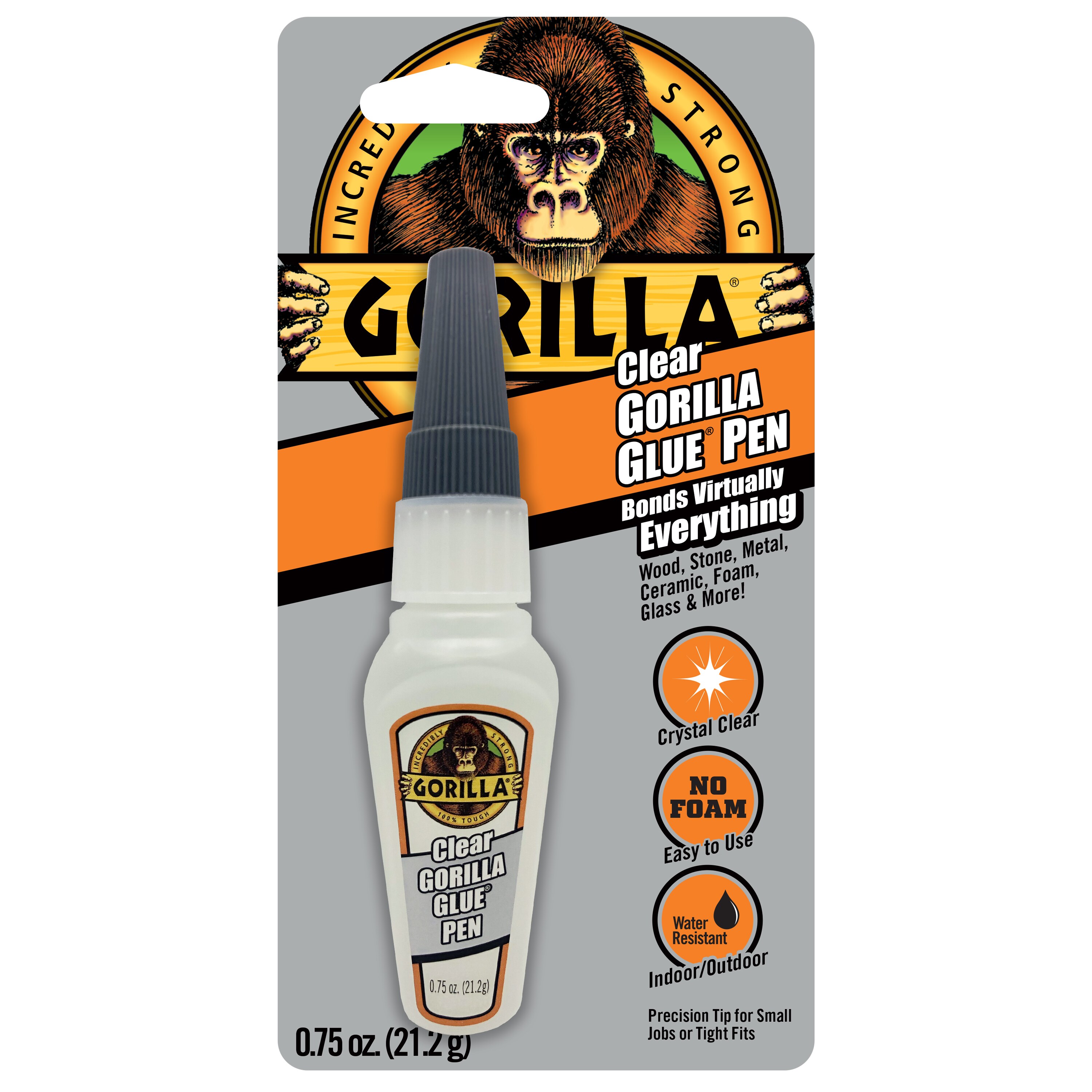 Gorilla Clear Pen 0.75-fl oz Liquid Bonding Waterproof,, Multipurpose  Adhesive in the Multipurpose Adhesive department at