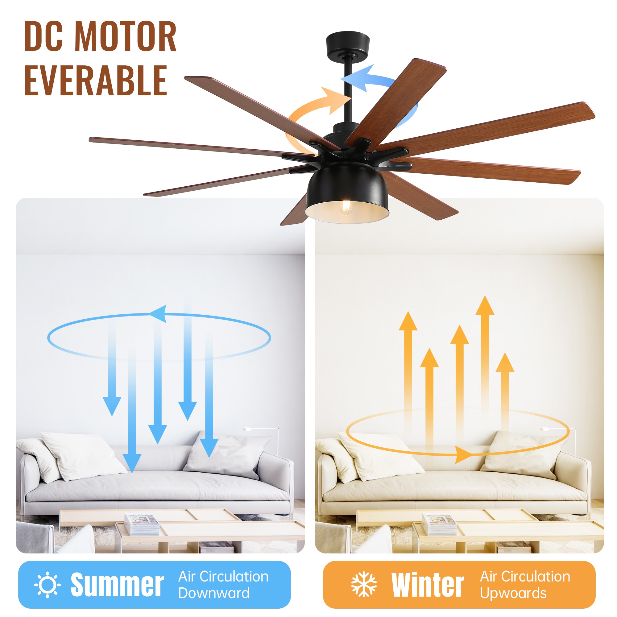 SINOFURN SYA570002BK Ceiling-Fans - View #4