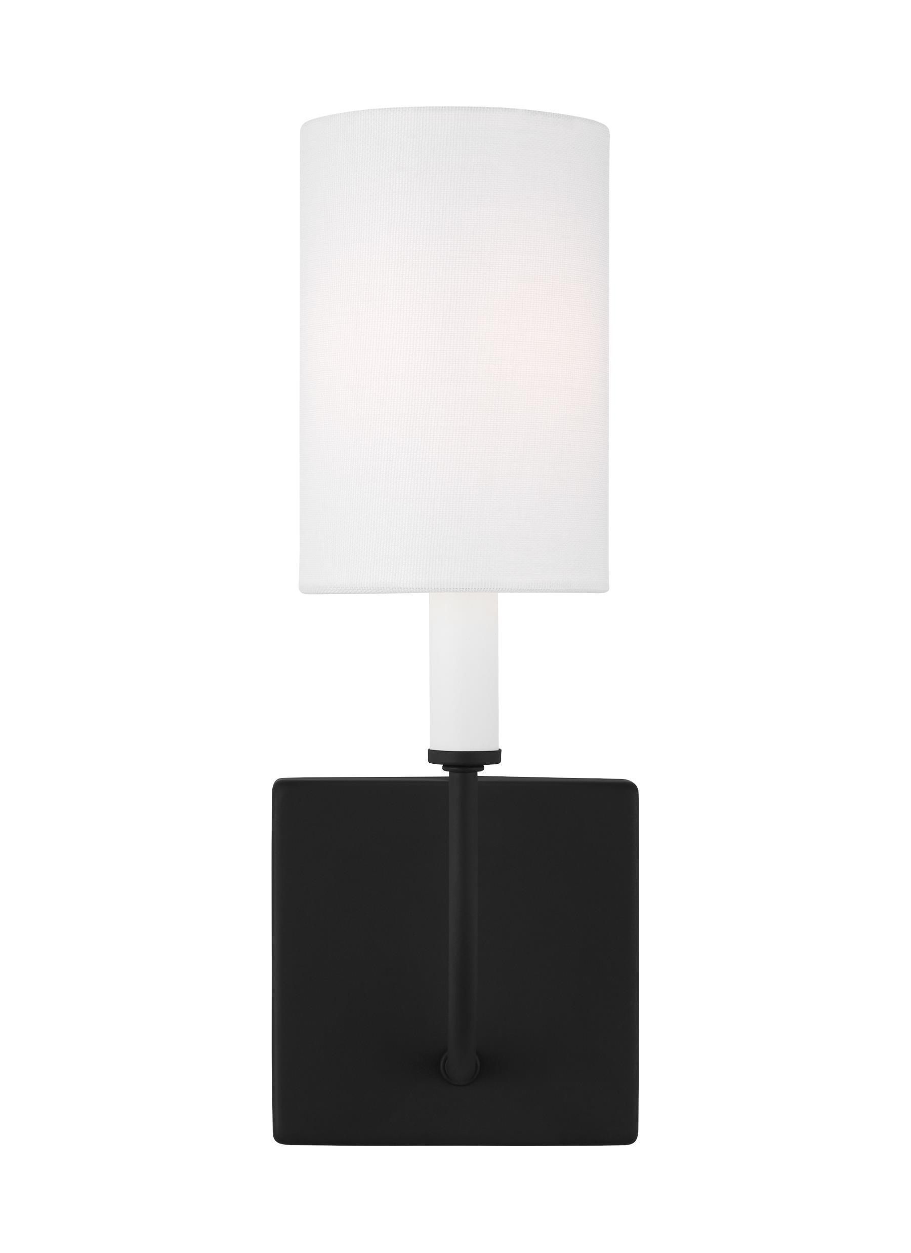 Generation Lighting 4167101-112 Greenwich 5-in 1 -Light Matte Black Farmhouse Vanity light