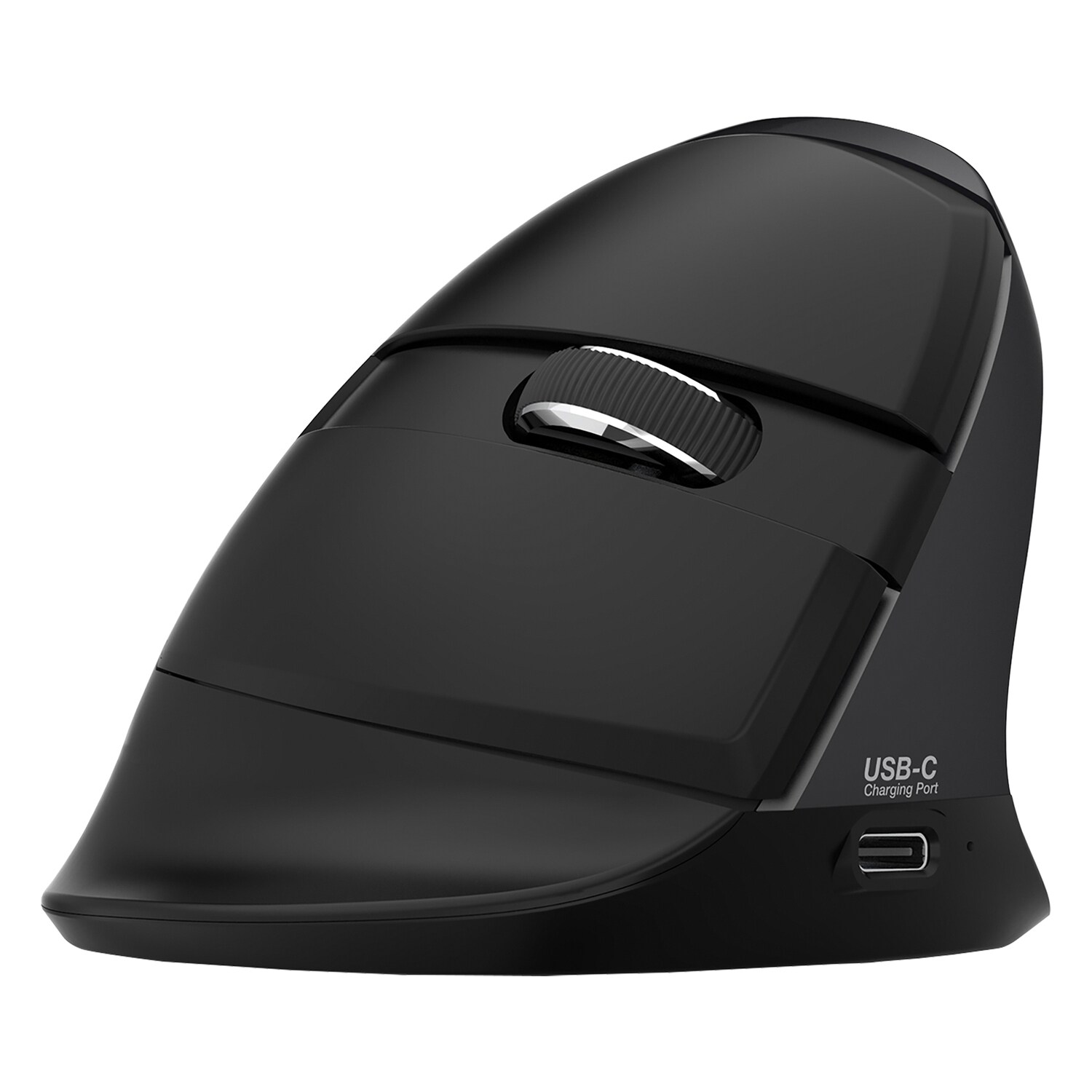 ERGO PRO: ERGONOMIC VERTICAL BLUETOOTH 5.0 AND WIRELESS 2.4 GHZ MOUSE FOR  THE LEFT-HANDED