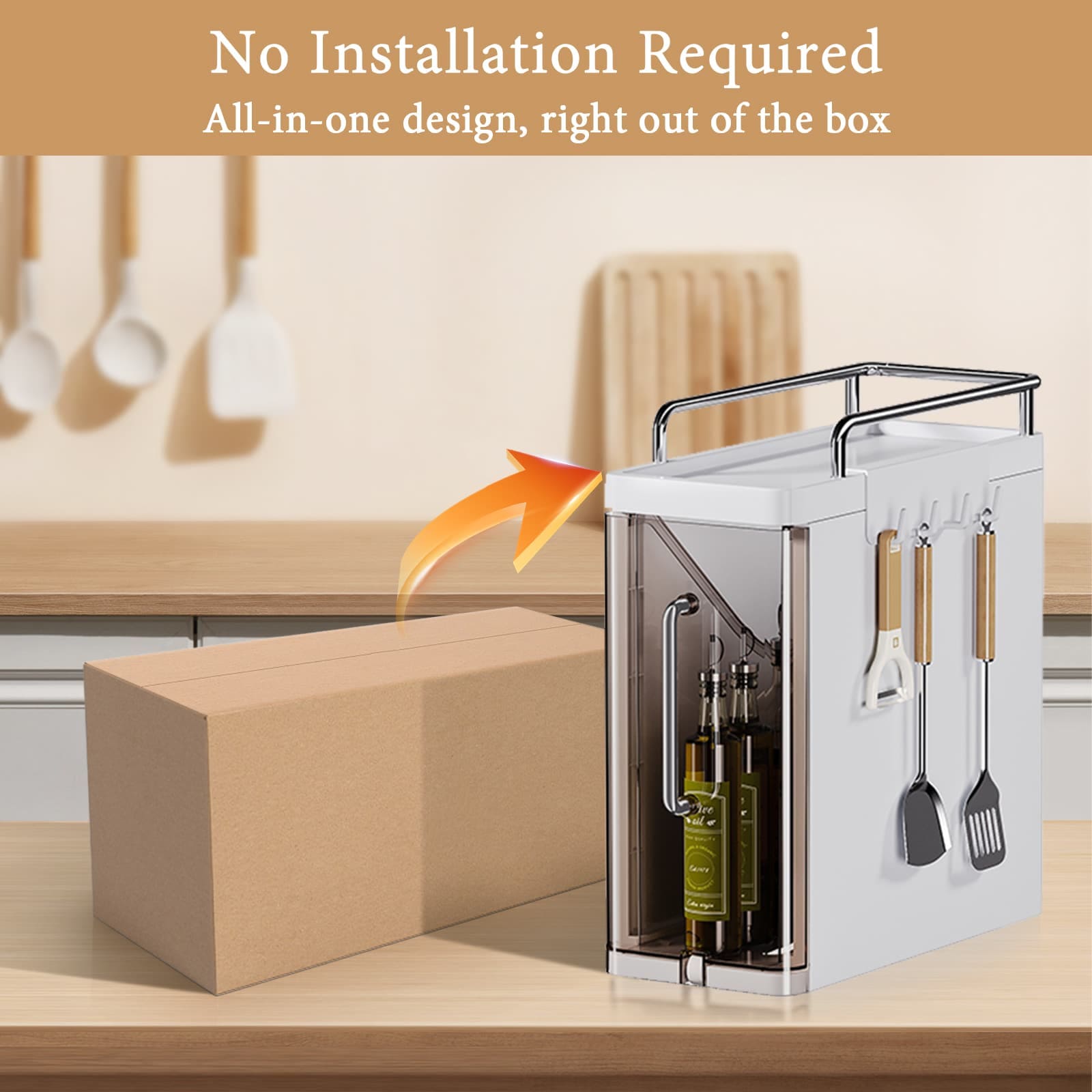 WhizMax GGL-PHK-33L7XCUW Dining-Kitchen-Storarge - View #2