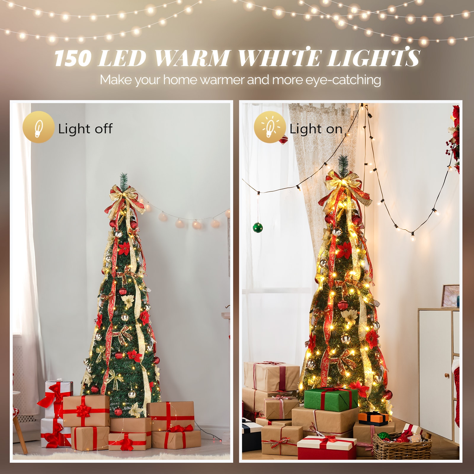 VINGLI LS-G53000194 Artificial-Christmas-Trees - View #4