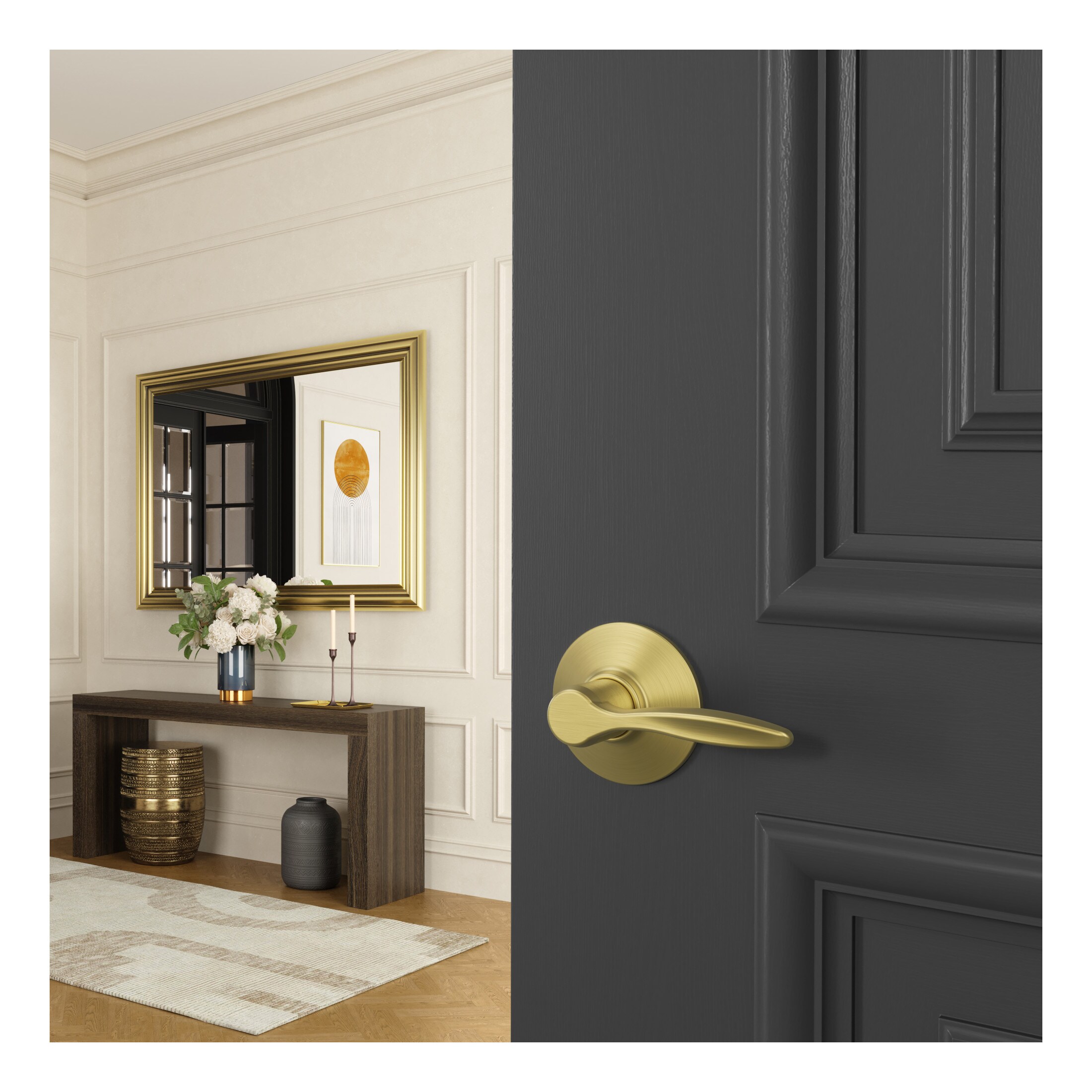 Schlage F10 DEL 608 Door-Handles - View #2