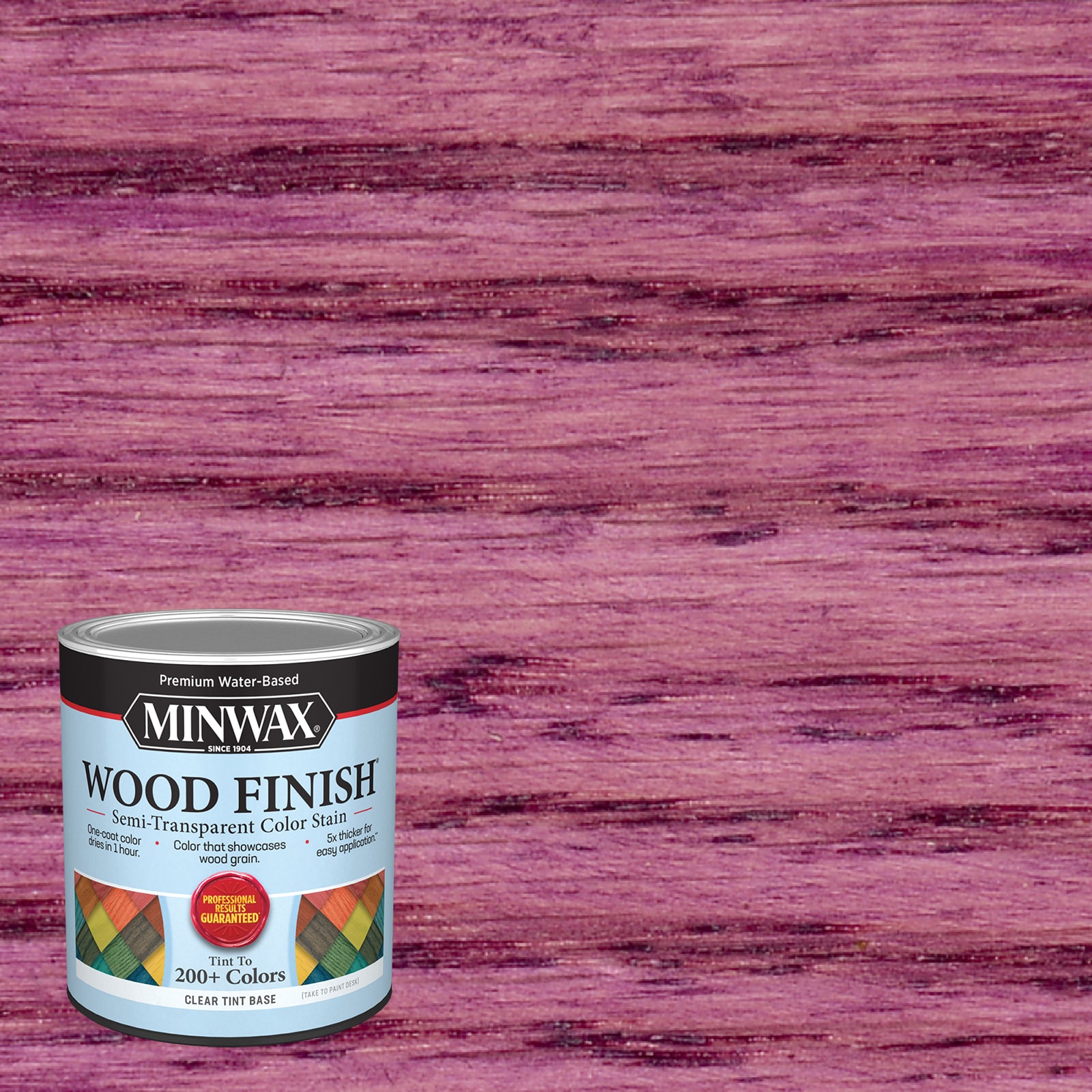Minwax Wood Finish Water-Based Violet Mw1170 Solid Interior Stain (1-Quart)  in the Interior Stains department at