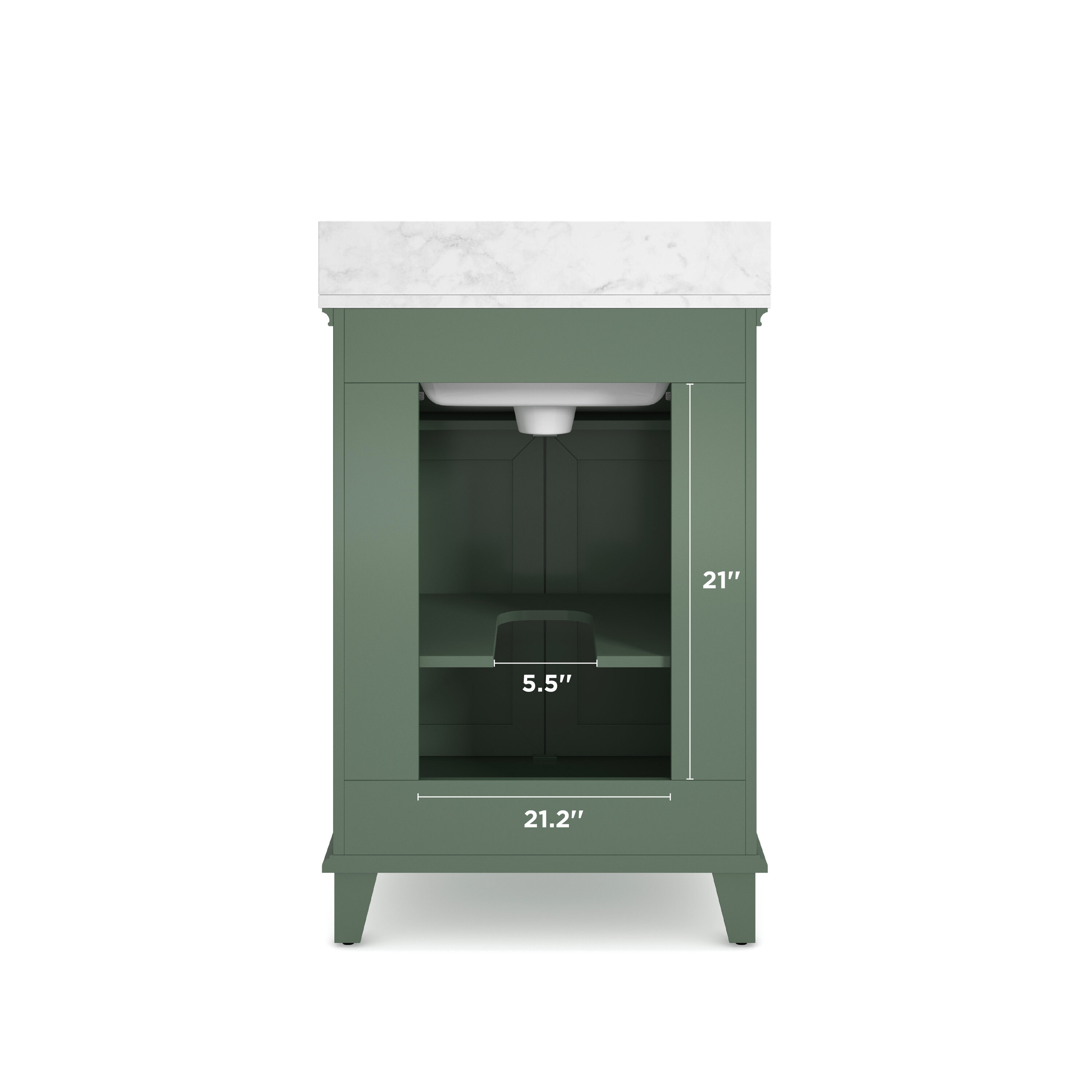 allen + roth LOWE24VPN Bath-Vanity-Combo - View #8