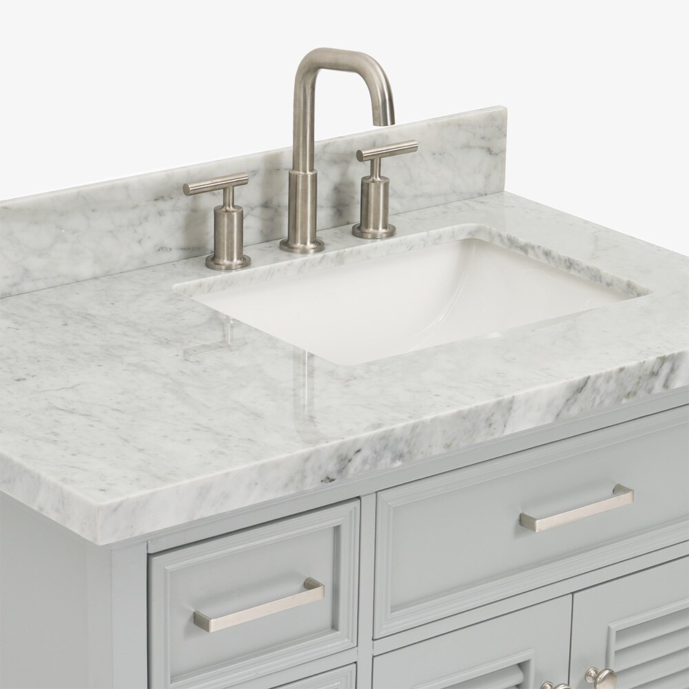 ARIEL D037S-R-VO-GRY Bath-Vanity-Combo - View #9