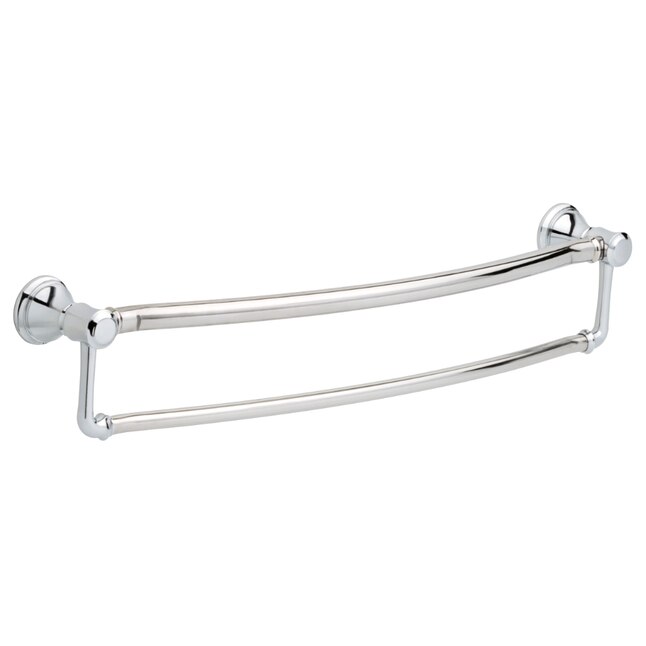 Delta 24-in Polished Chrome Wall Mount Grab Bar Delta 24-in Polished Chrome Wall Mount Grab Bar