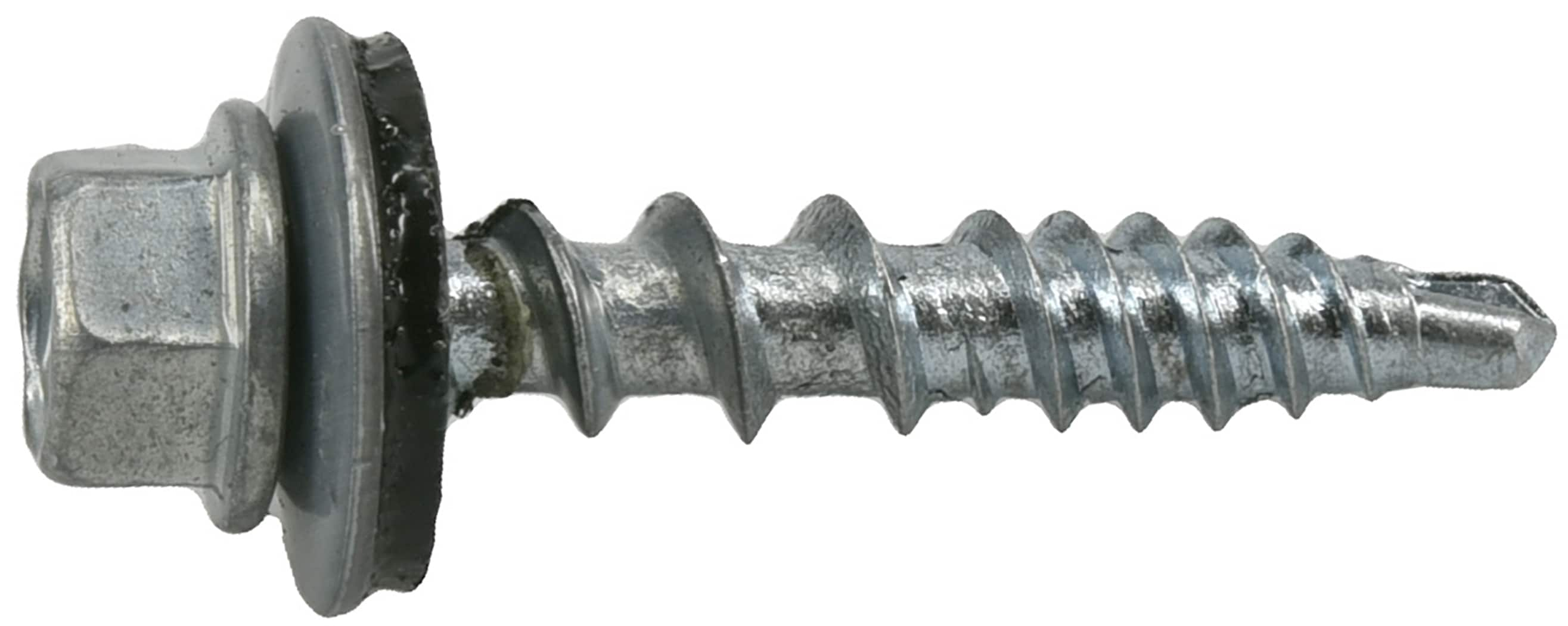 Power Pro #10 x 1-in Silver Powder Coating Self-drilling Roofing Screws (3000-Count) 117879 Sansujyuku sansujyuku.com