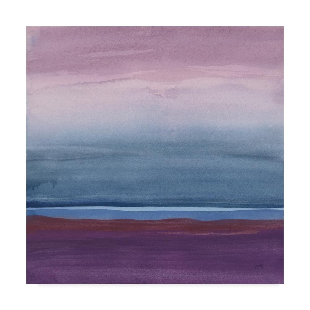 Trademark Fine Art WAP05675-C1818GG Framed 18-in H x 18-in W Abstract Print on Canvas
