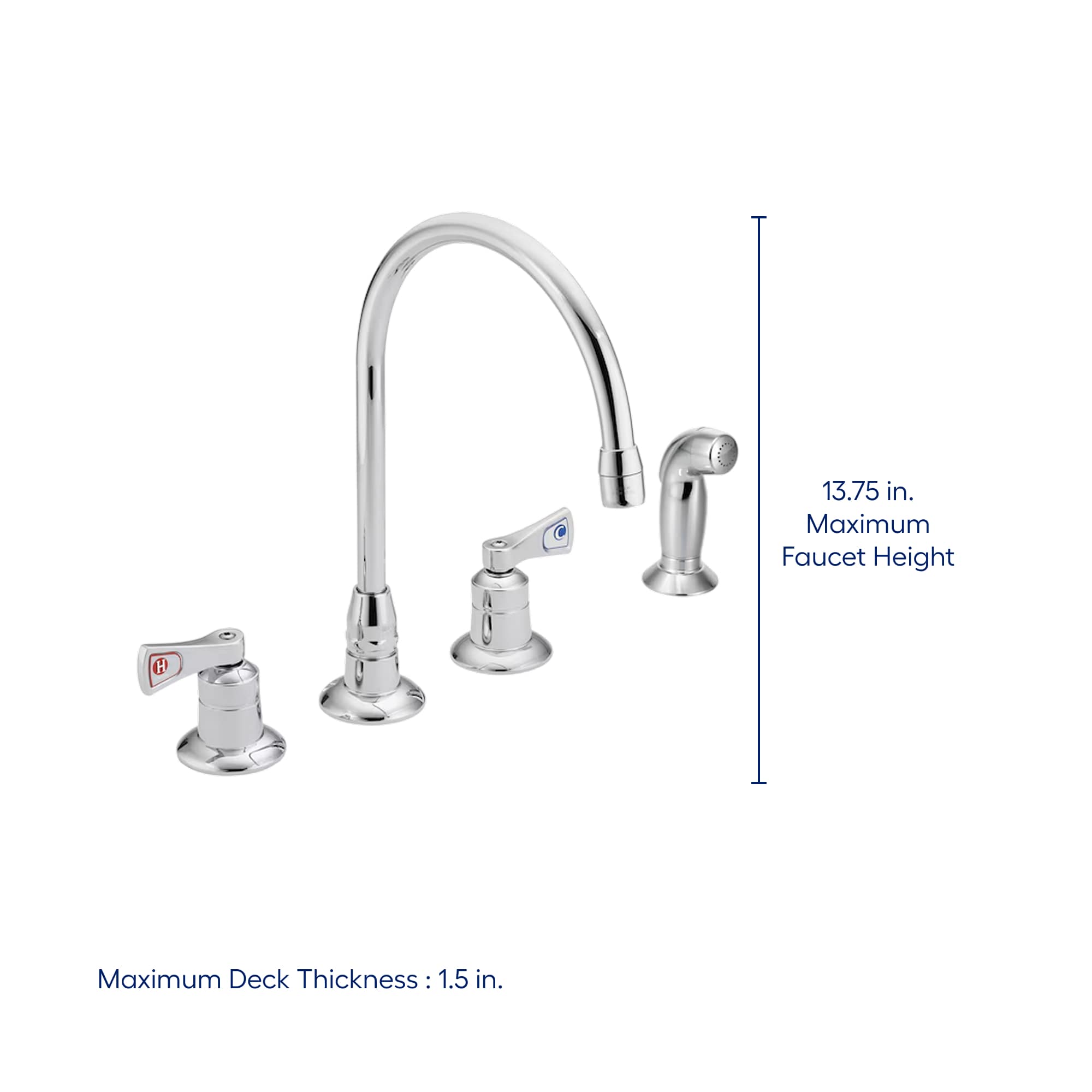 Moen 8242 Kitchen-Faucets - Thumbnail View #3