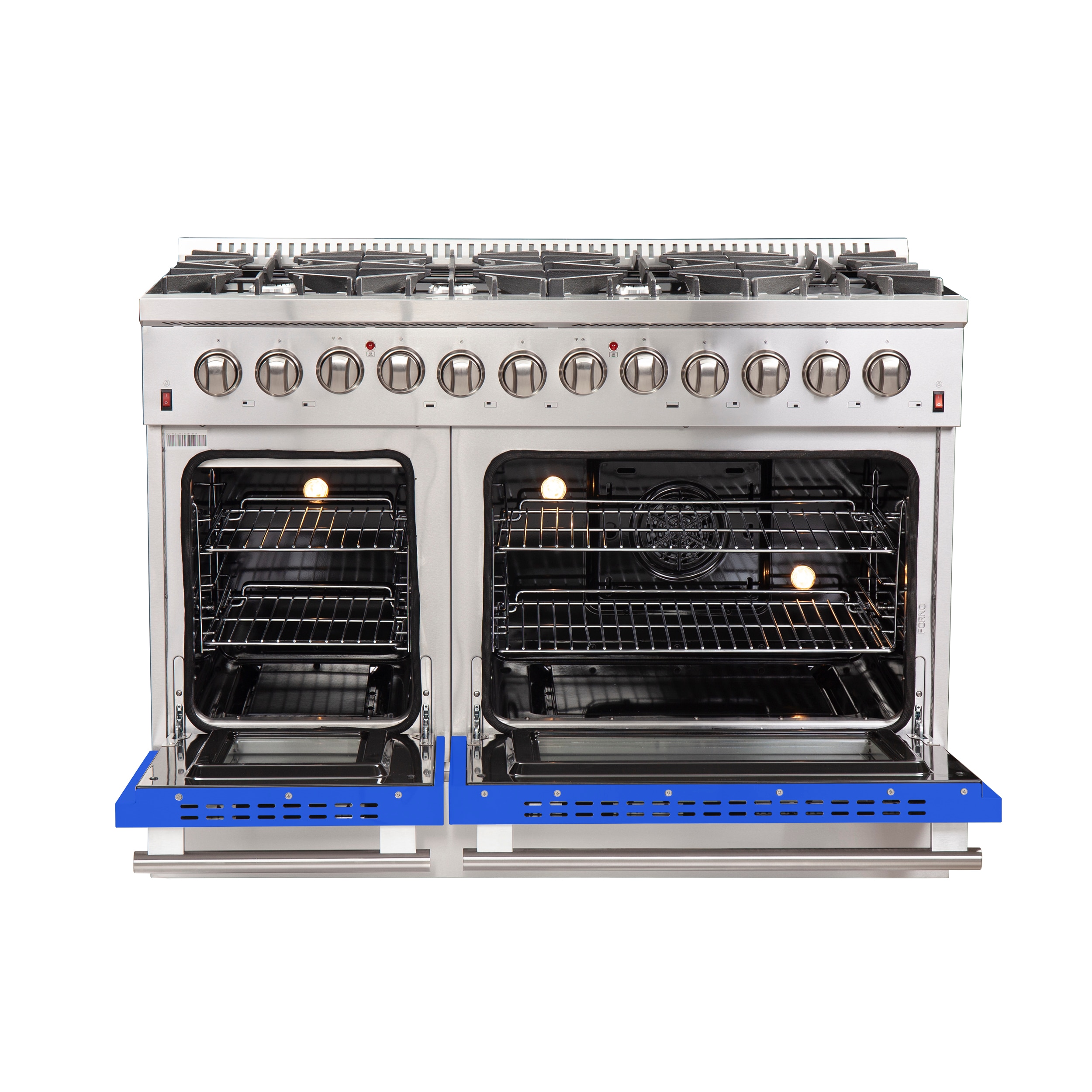 FORNO FFSGS6156-48BLU Double-Dual-Fuel-Ranges - View #3